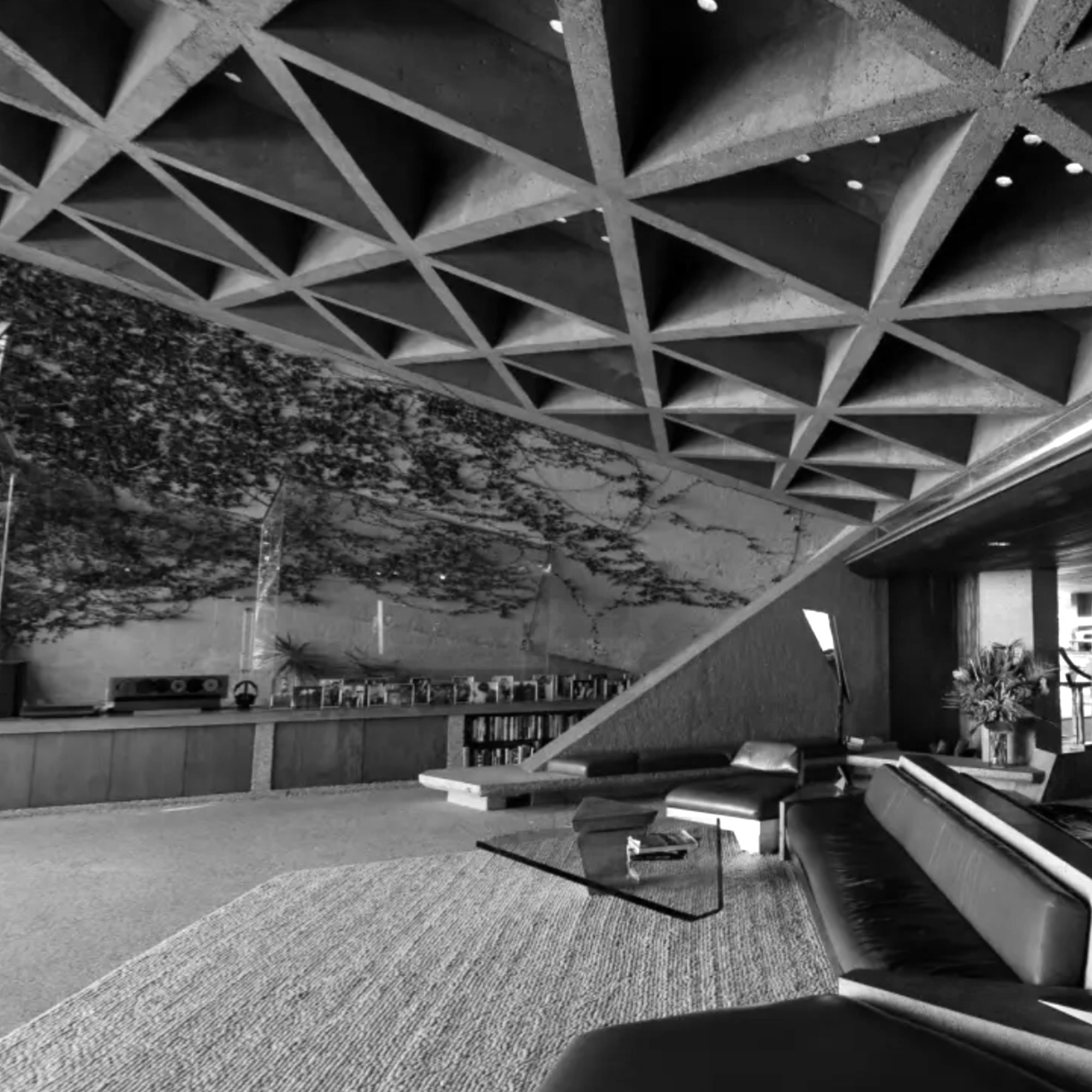 homeowner Jim Goldstein’s John Lautner house in Beverly Crest