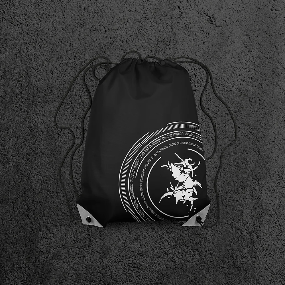 Branded gym bag