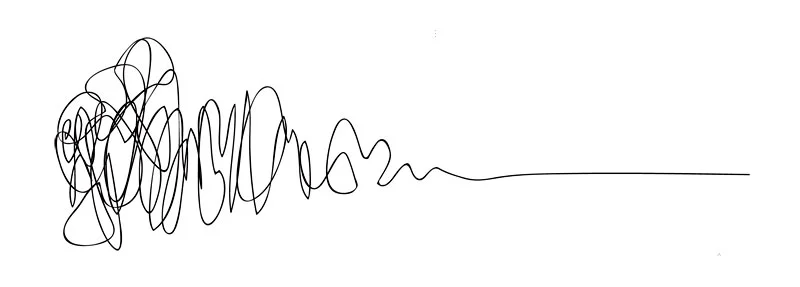 Damien Newman's viusalisation of the Design Process: the Design squiggle.