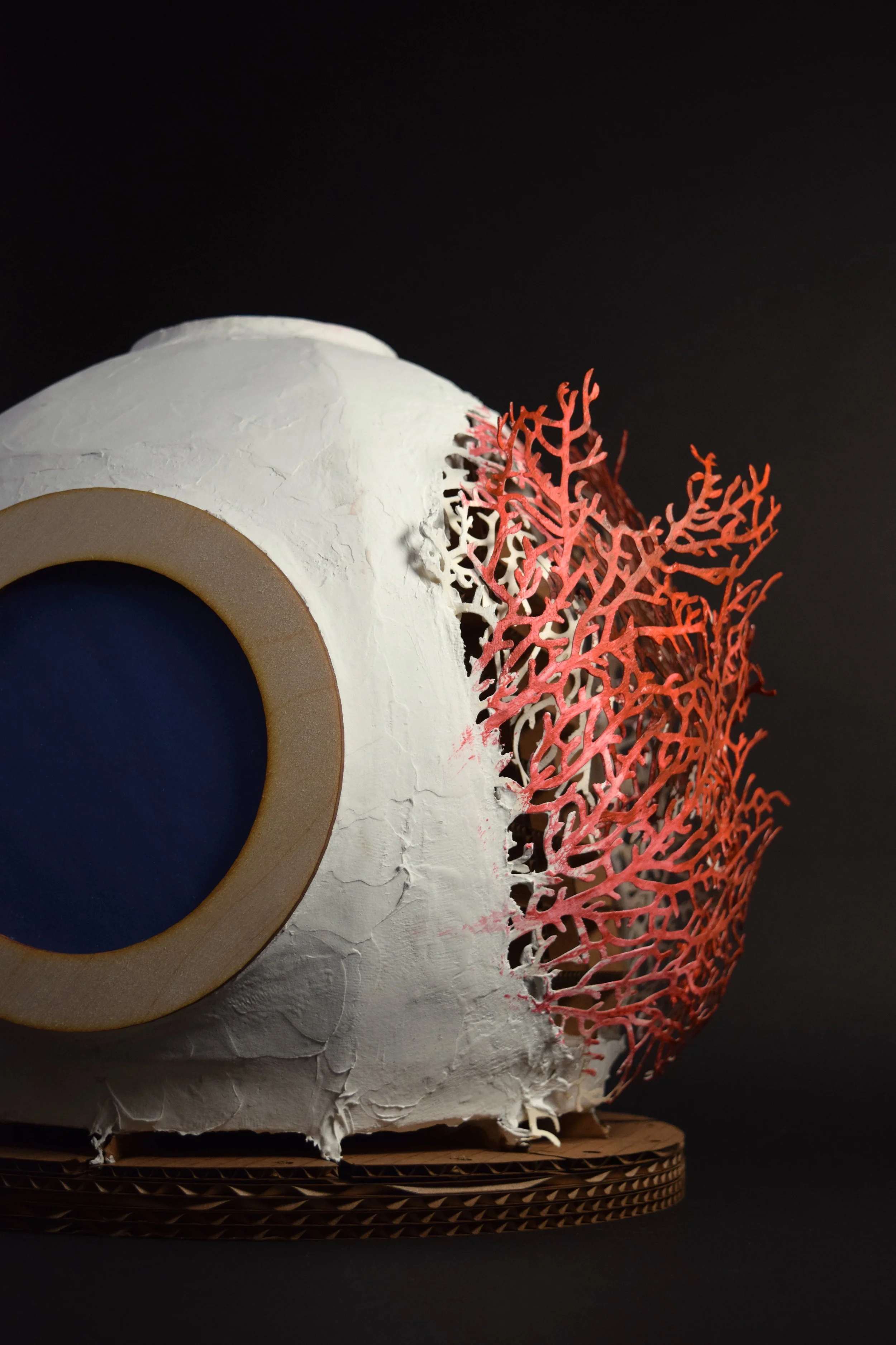 Papier-mâché Helmet