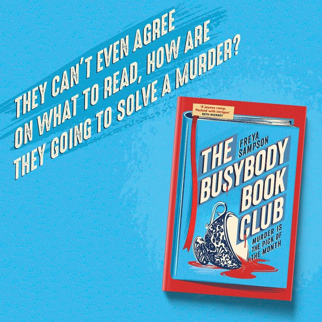 One week until UK publication of THE BUSYBODY BOOK CLUB! Thank you so much to @@jm_hall_writer @bysallypage @bethmorrey @jennibayliss and Lucy Gilmore for their generous words about the book, I&rsquo;m so grateful!

There&rsquo;s still time to pre-or