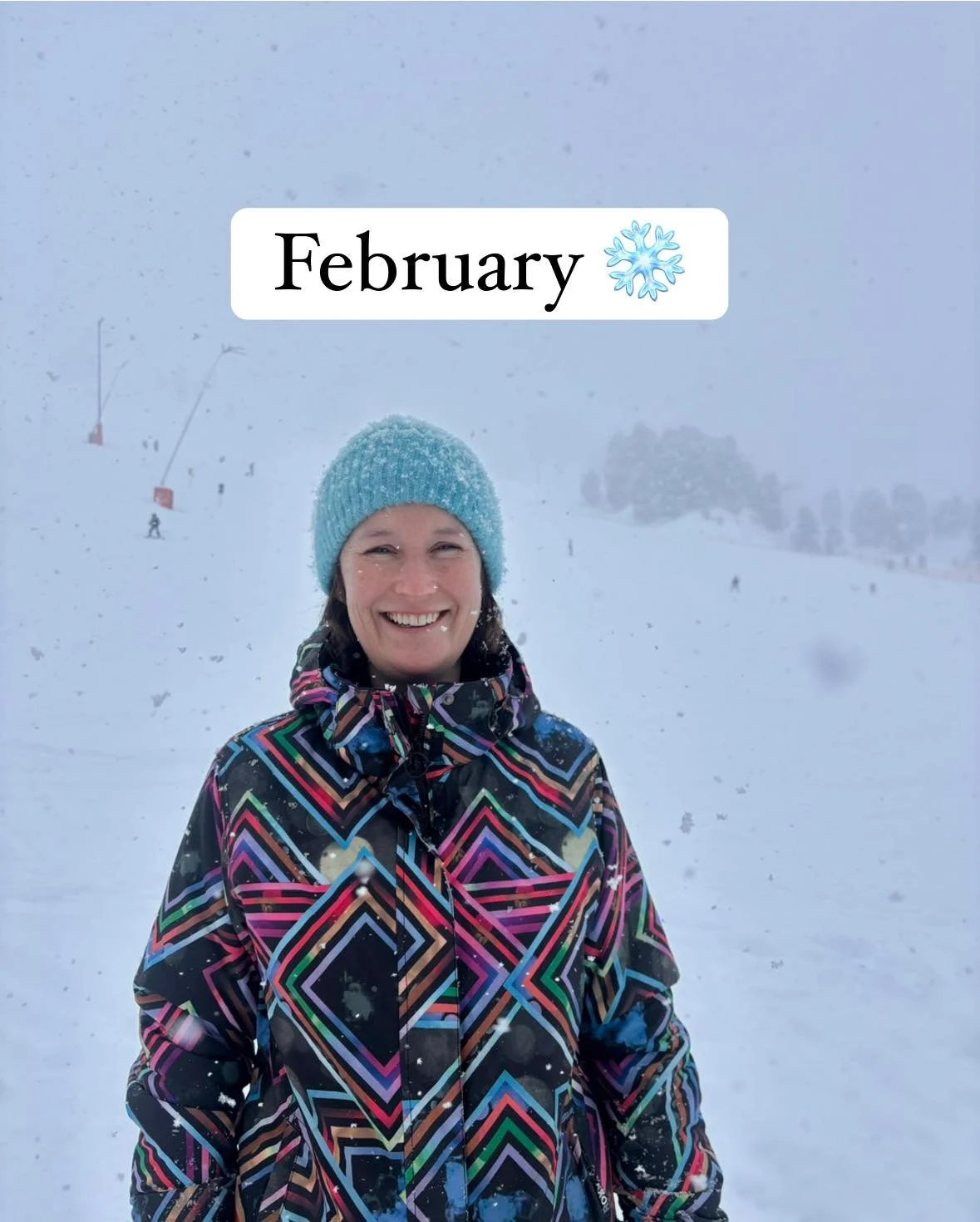 Some February highlights including ❄️ and 🐈&zwj;⬛ and 🔨 and 🐶