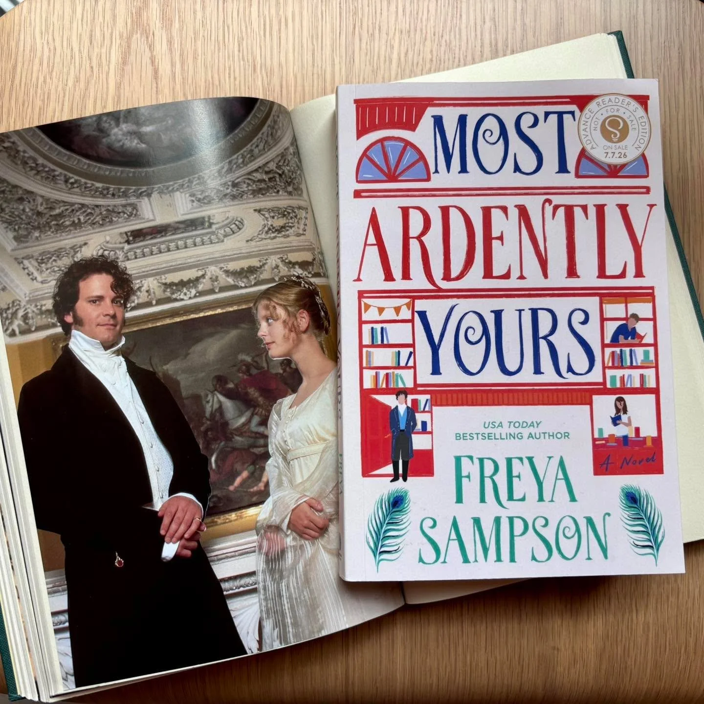 Need a little Mr Darcy fix in your life? Barnes &amp; Noble are currently doing a pre-order sale, so order a copy of MOST ARDENTLY YOURS before Thursday 26th March, use the code PREORDER25 and get 25% off! Lady Catherine de Bourgh wouldn&rsquo;t appr