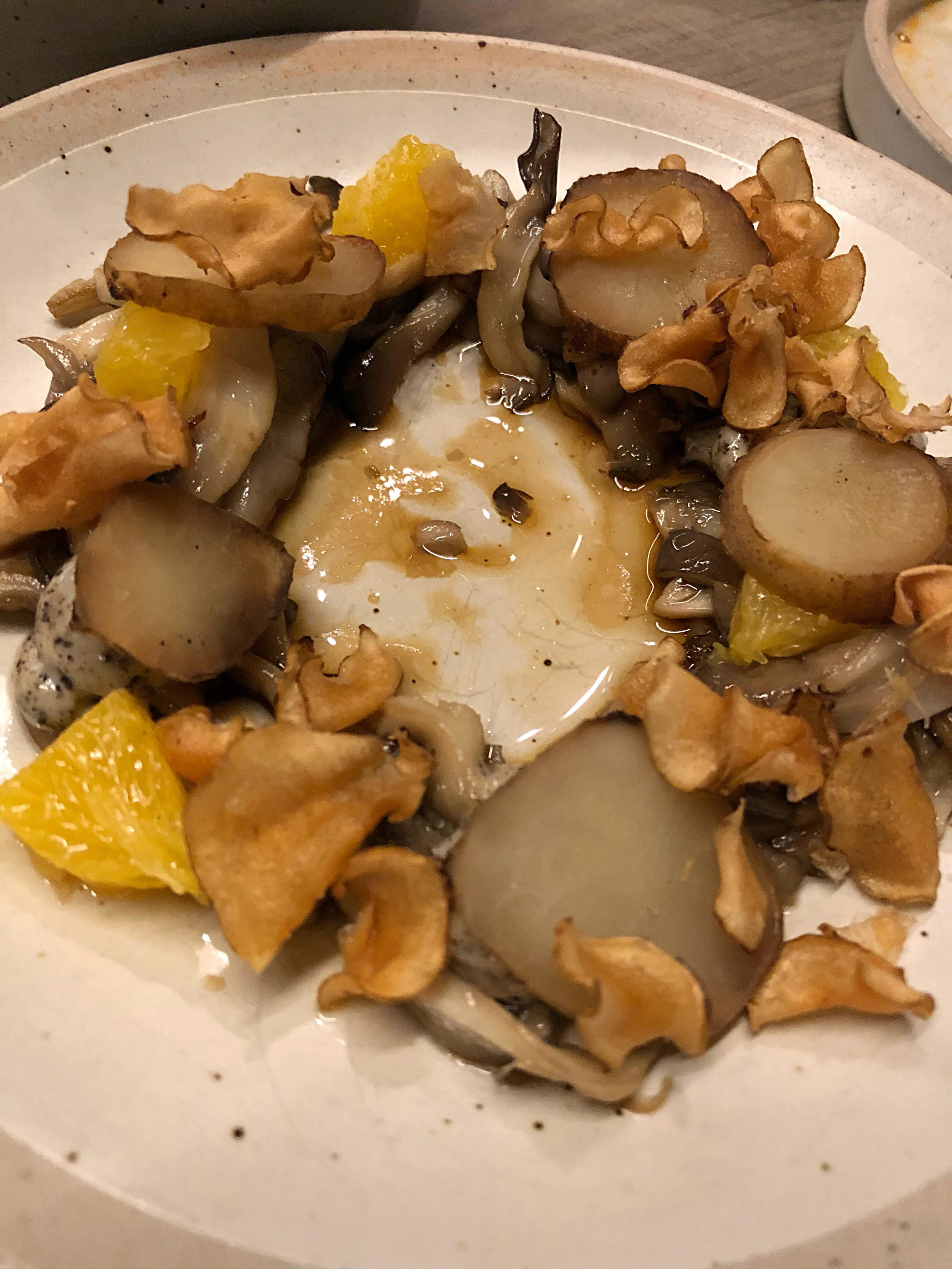 Oyster mushrooms