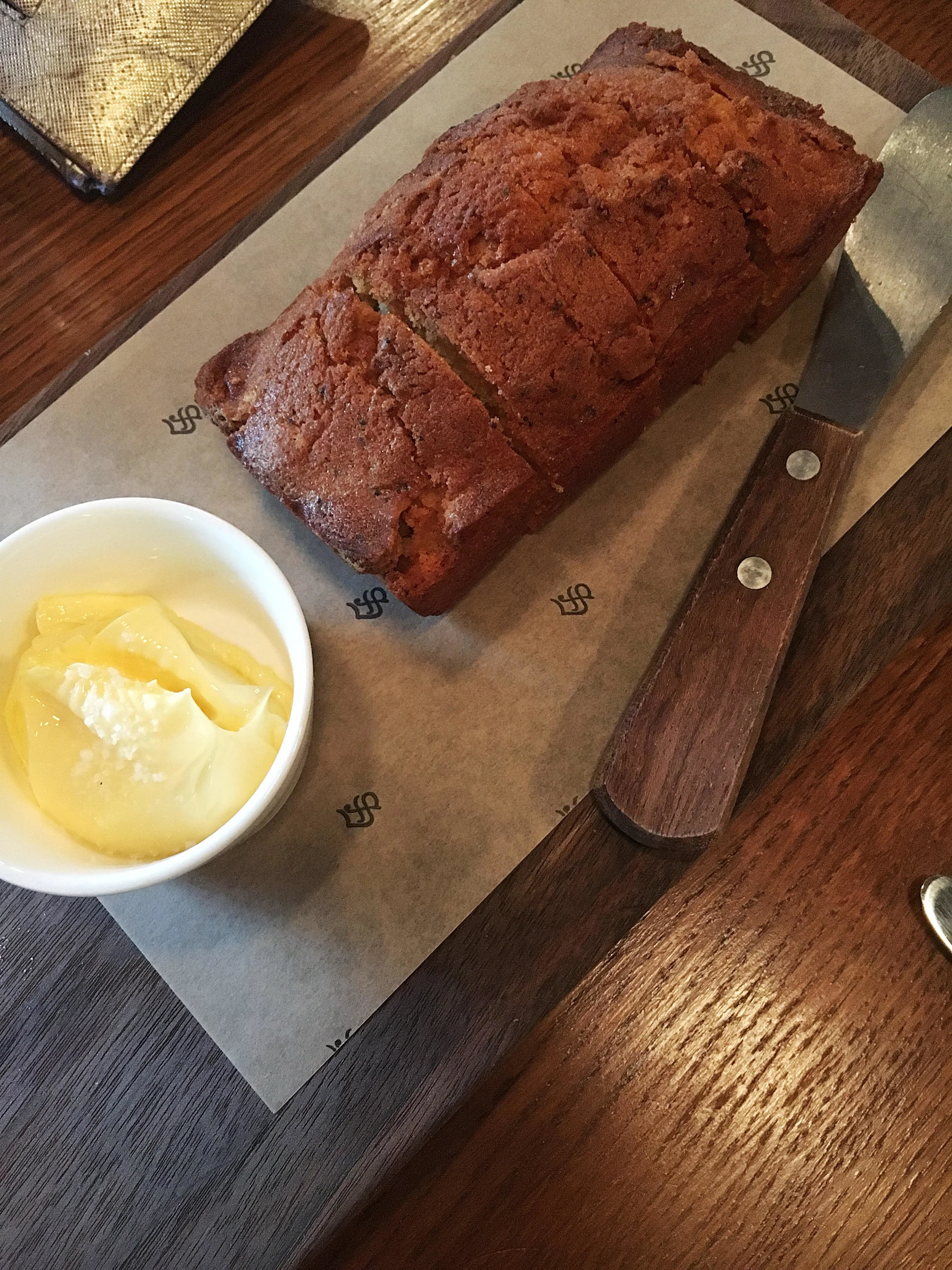 Lemon poppyseed bread