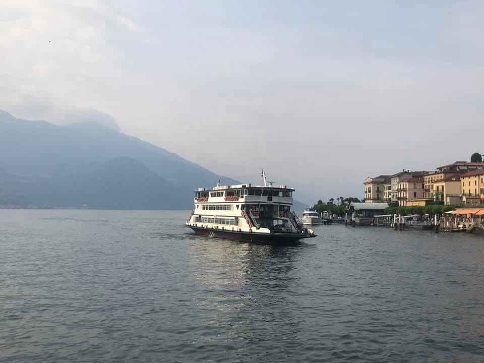 Varenna:  Ferry to Menaggio - Bellagio