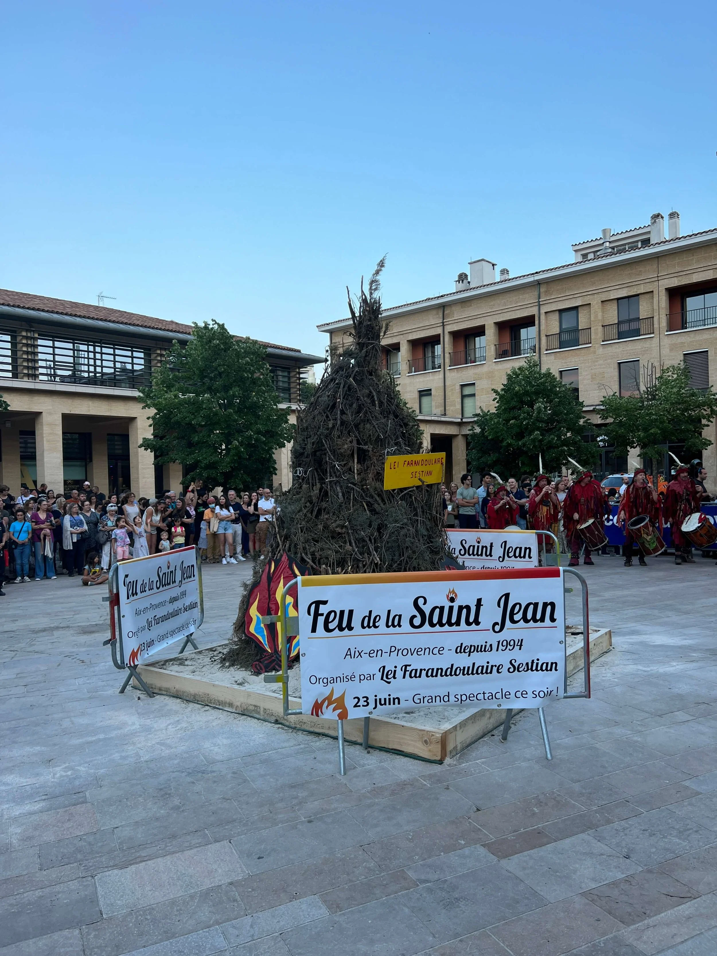 Aix-en-Provence-Feu de La Saint Jean