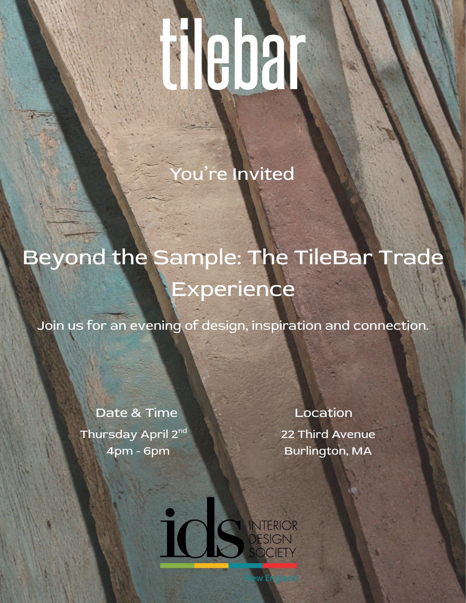 IDS NE: Beyond the Sample: The TileBar Trade Experience