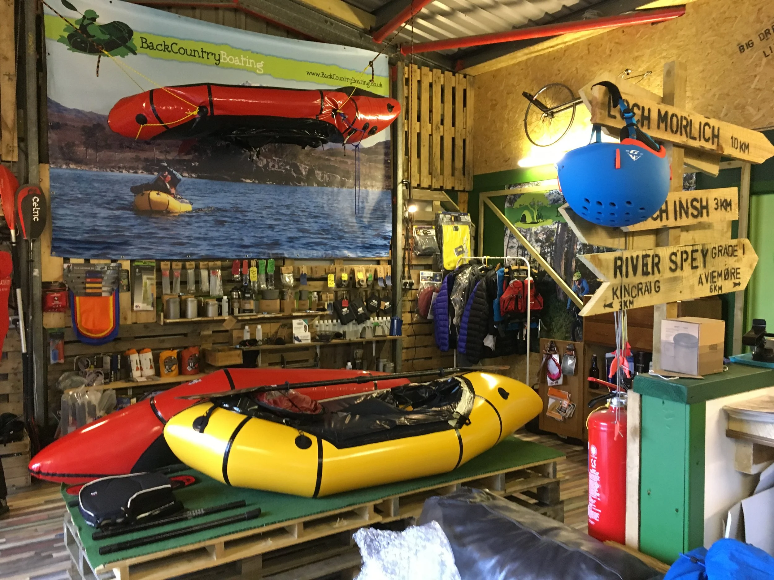 Packrafting/Lisa's Birthday - Cairngorms