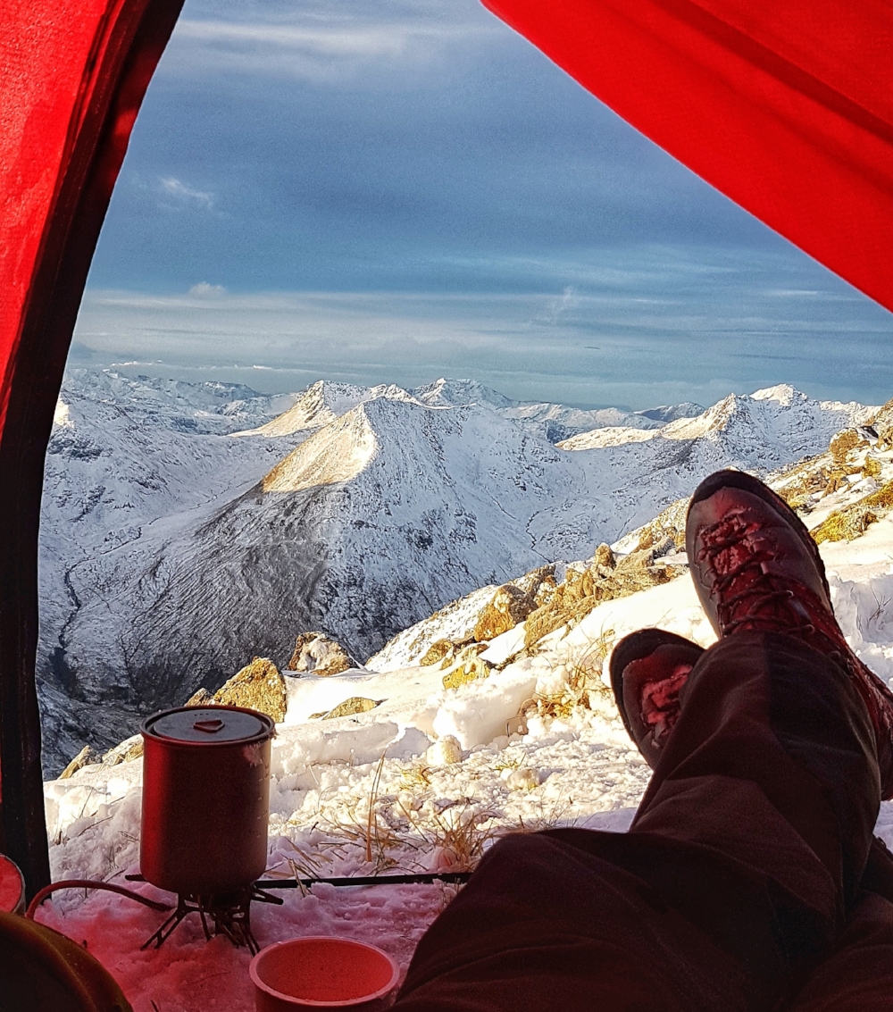Winter Summit Camp, Kintail - Paul Skea