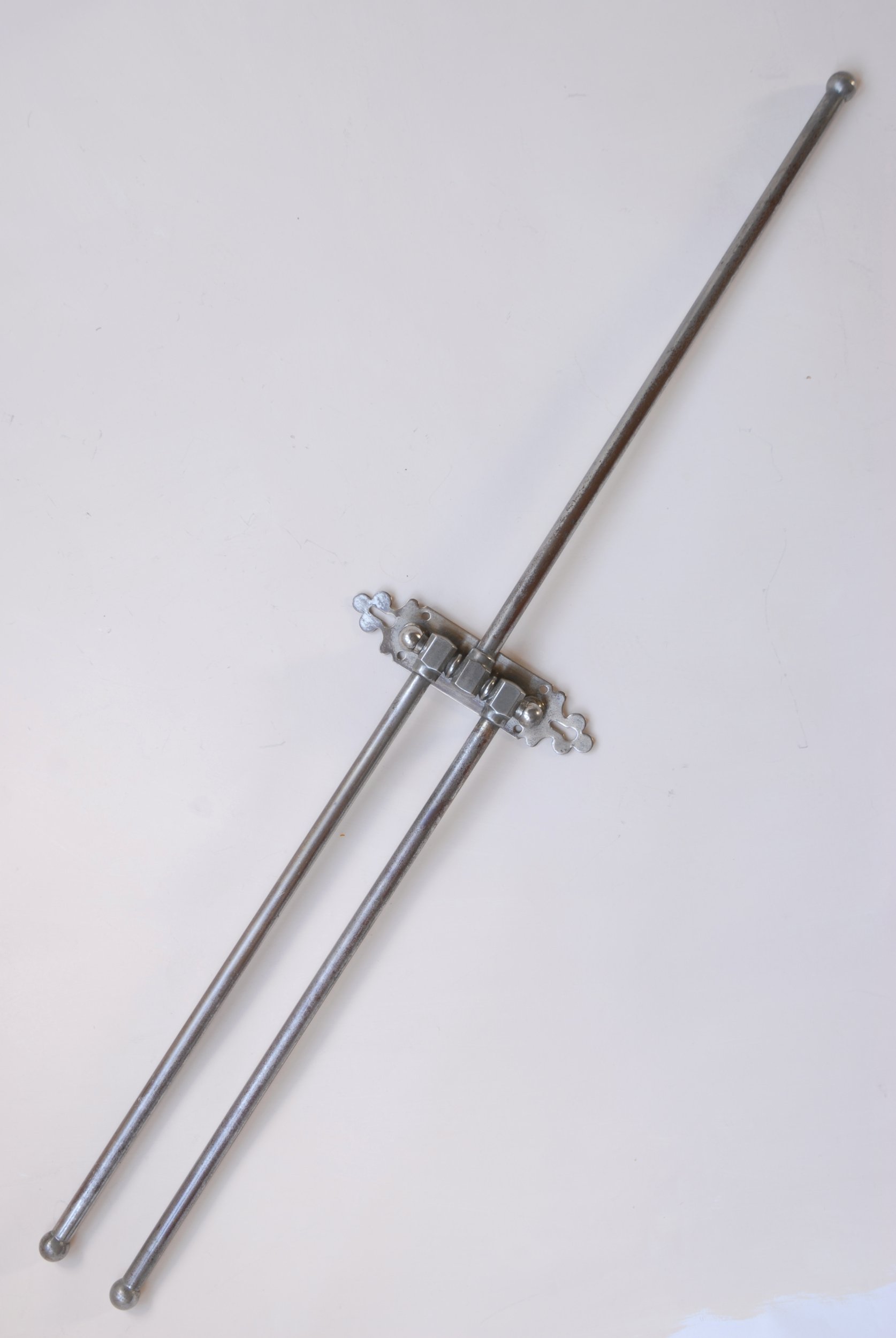 SIZED 1371 Nickel Swivel Arm Towel Rail.JPG