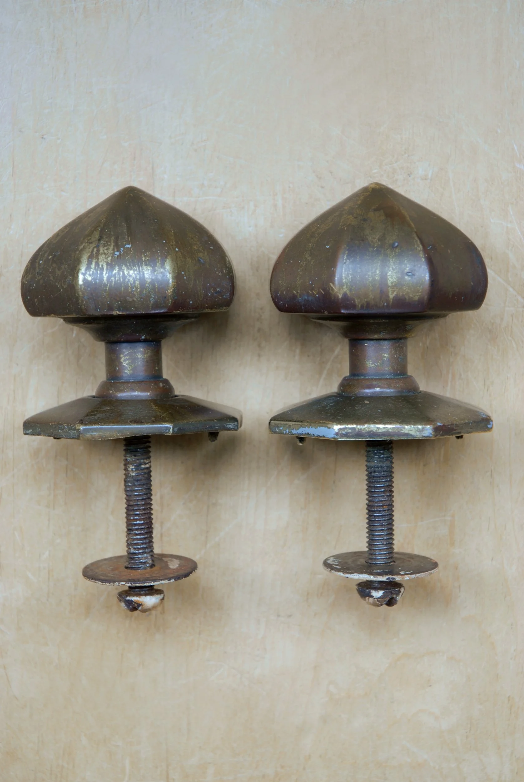 SIZED 1305 Brass Octogonal Handles.JPG