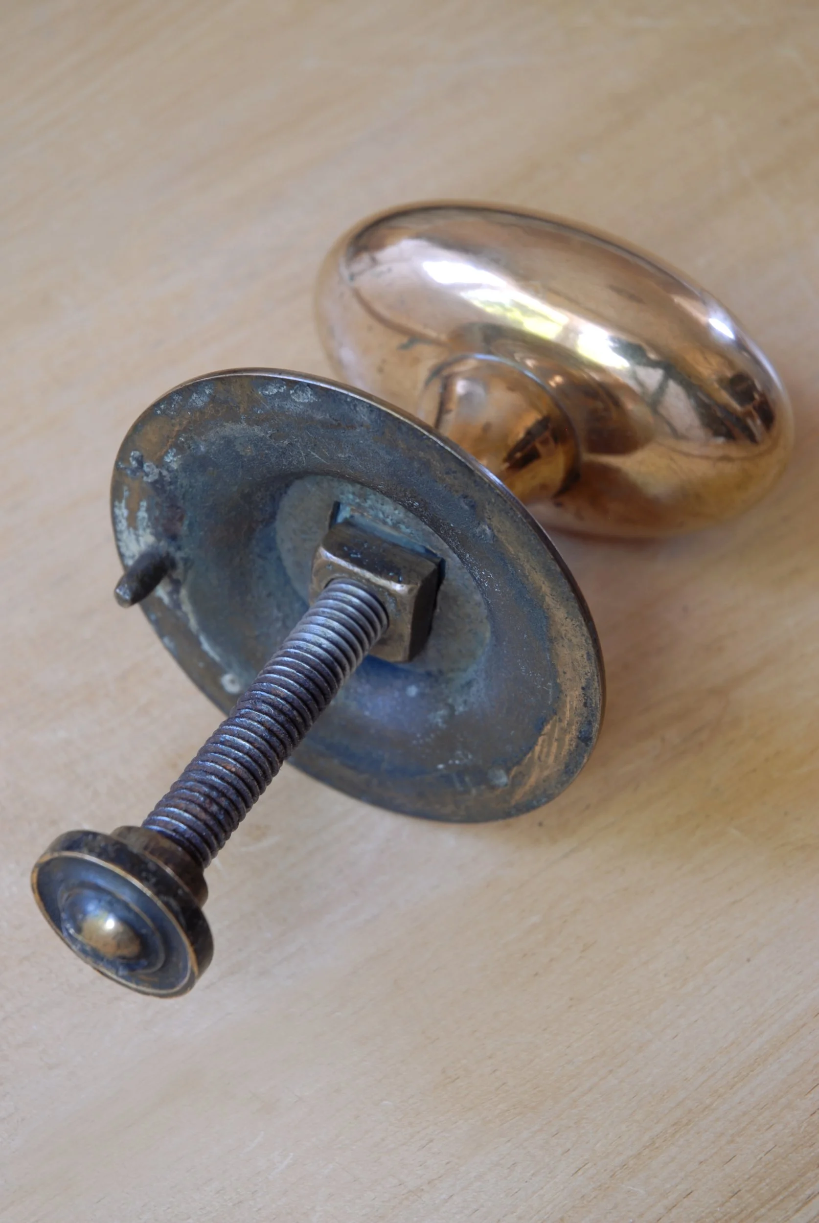 SIZED 1396 Brass Front Door Pull Antique.JPG