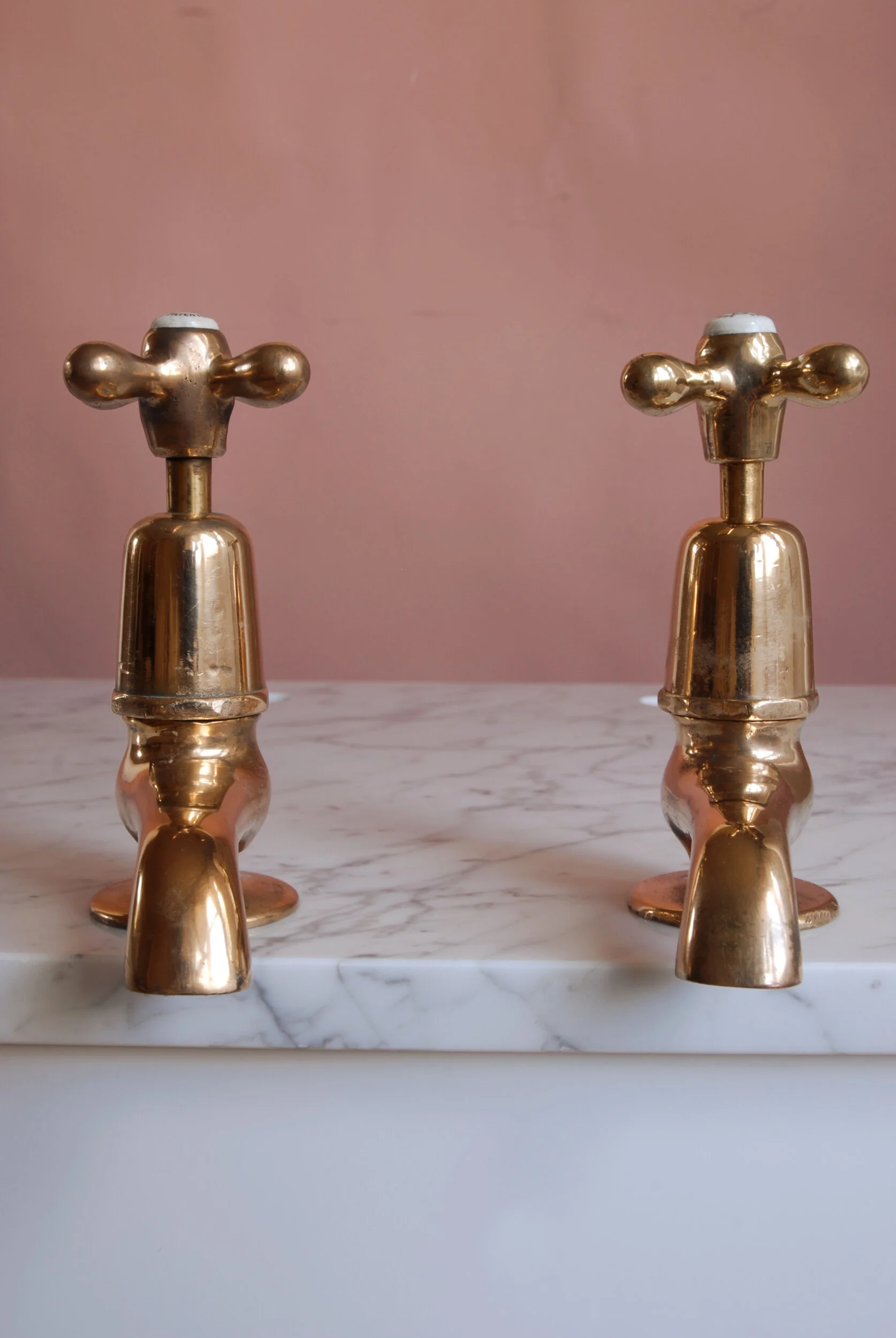 Vintage Brass Sink Taps