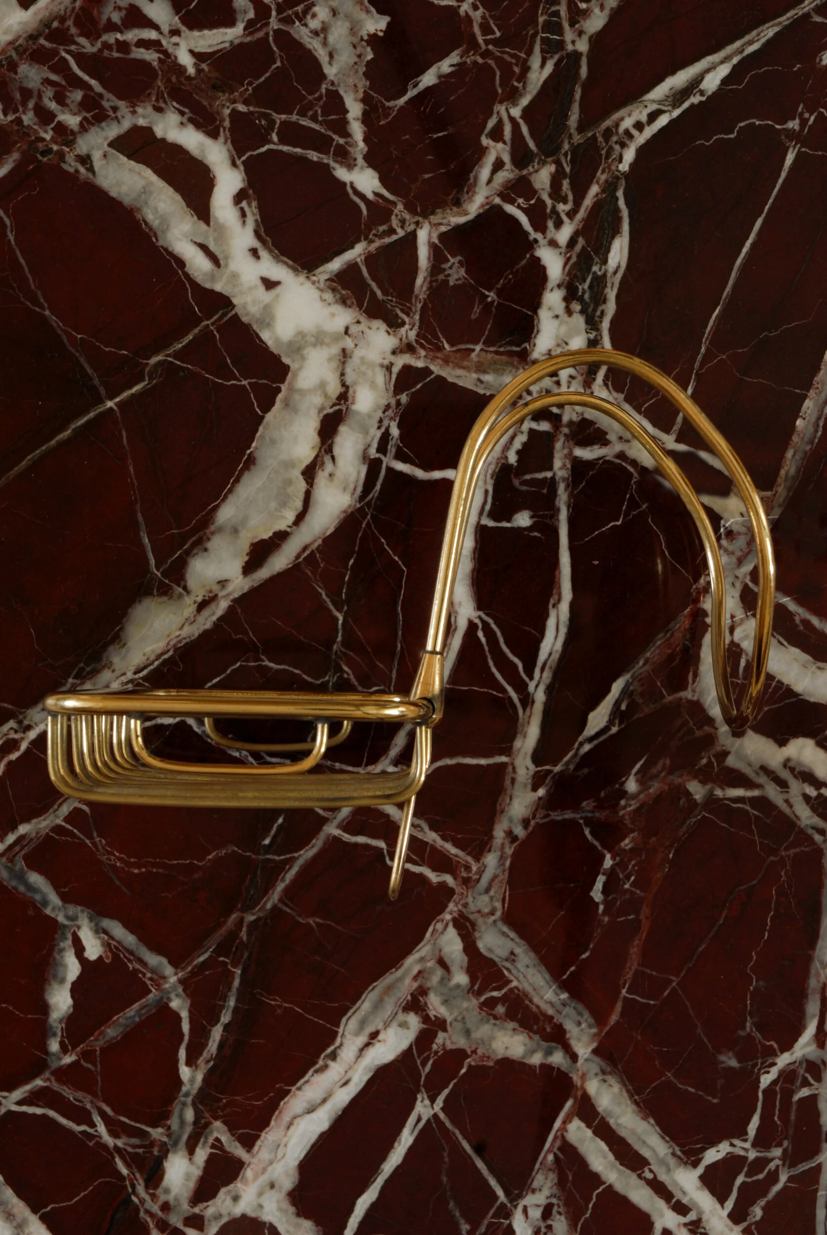 SIZED 424 Brass Soap Tray Side View.JPG