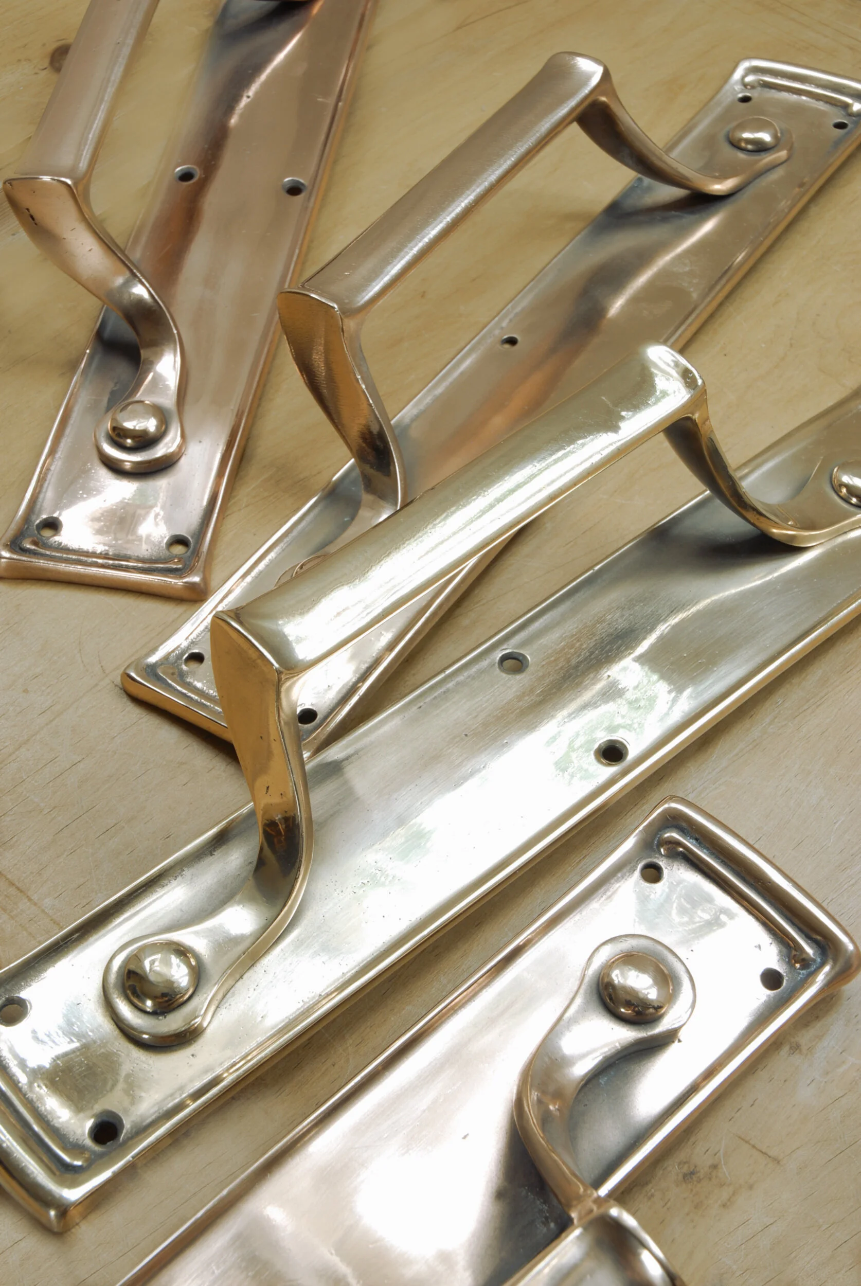 Brass Antique Pull Handles 12 1/2"