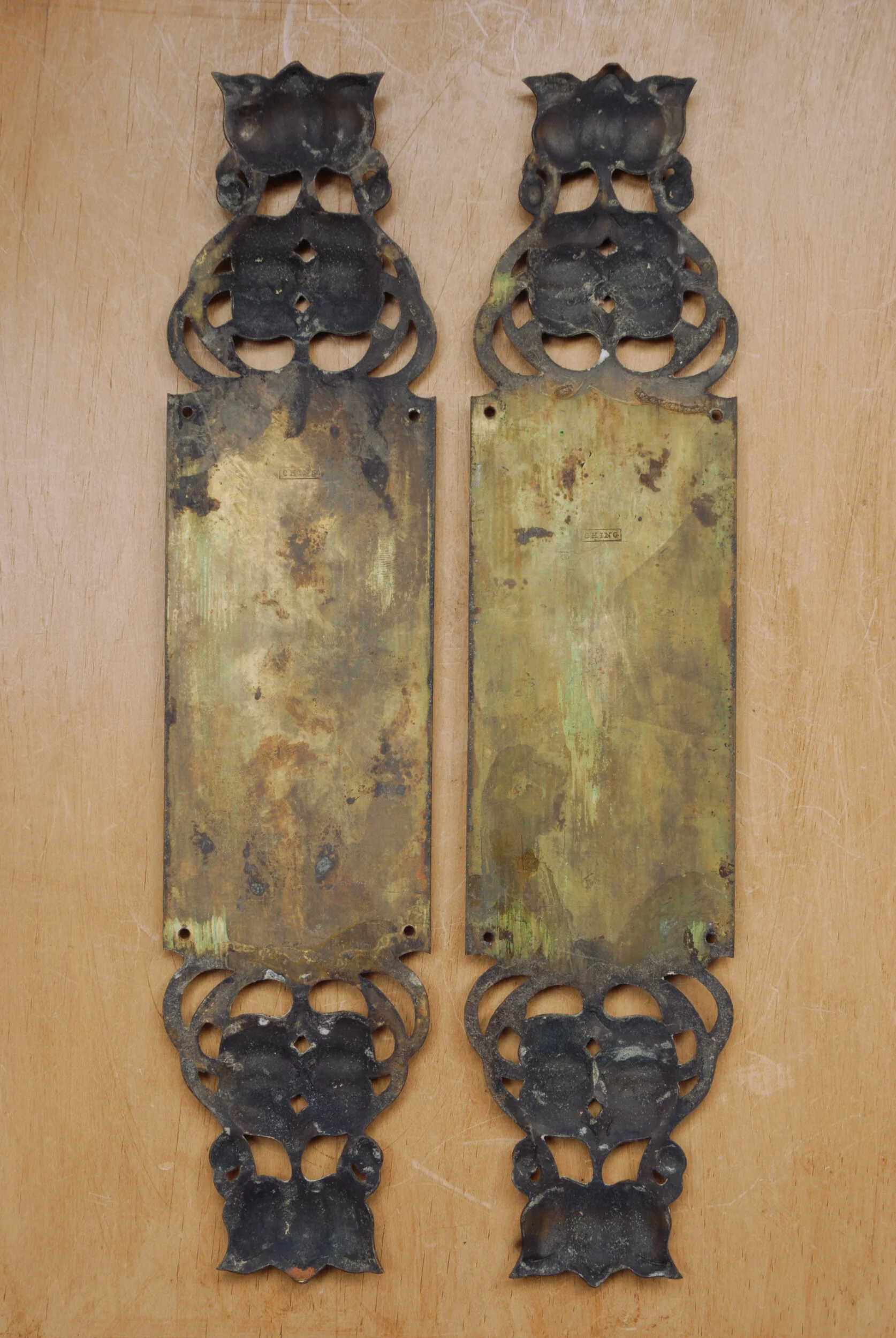 SIZED 575 Antique Patina Fingerplates Back View.JPG