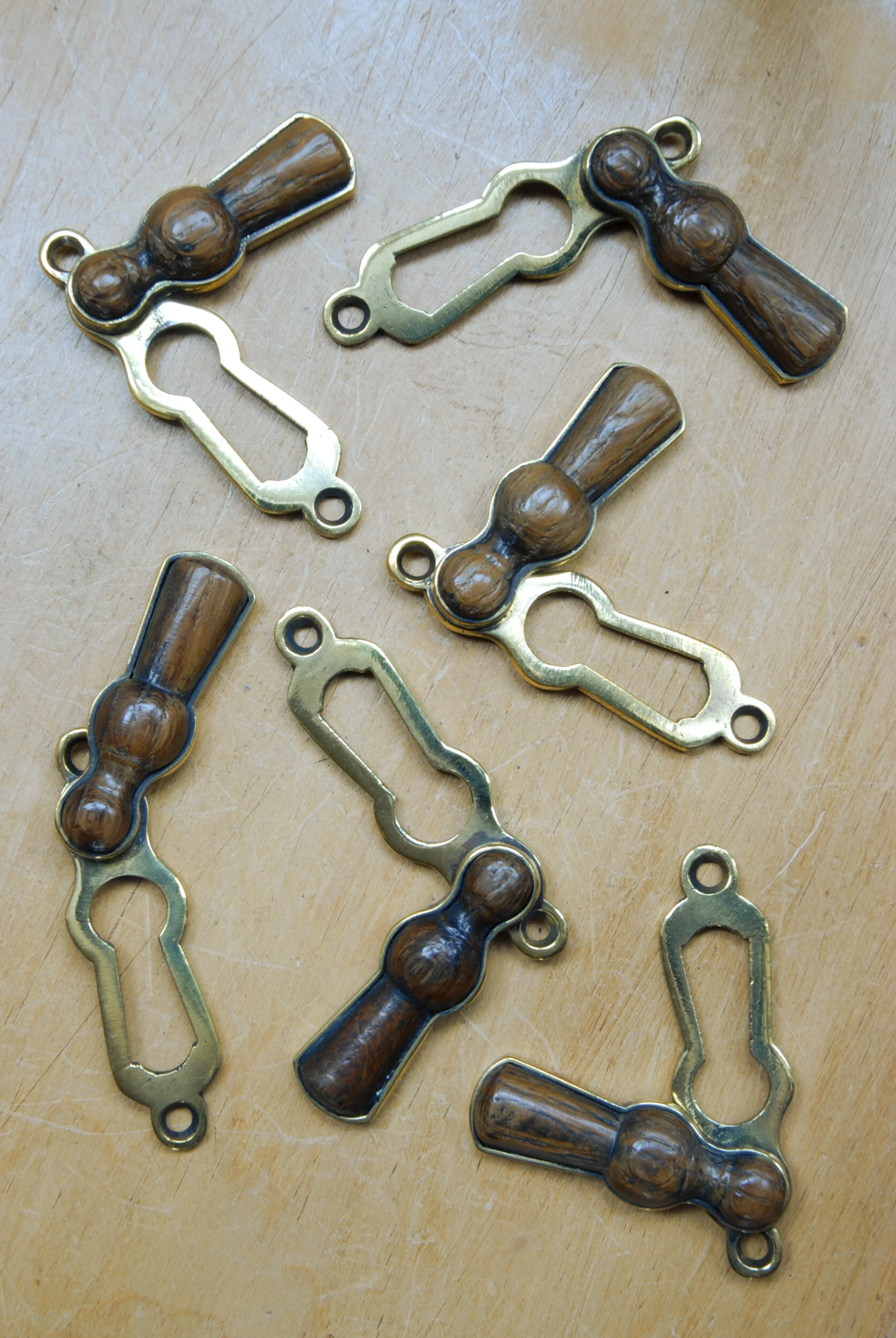 SIZED 588 Wooden Victorian Escutcheons.JPG