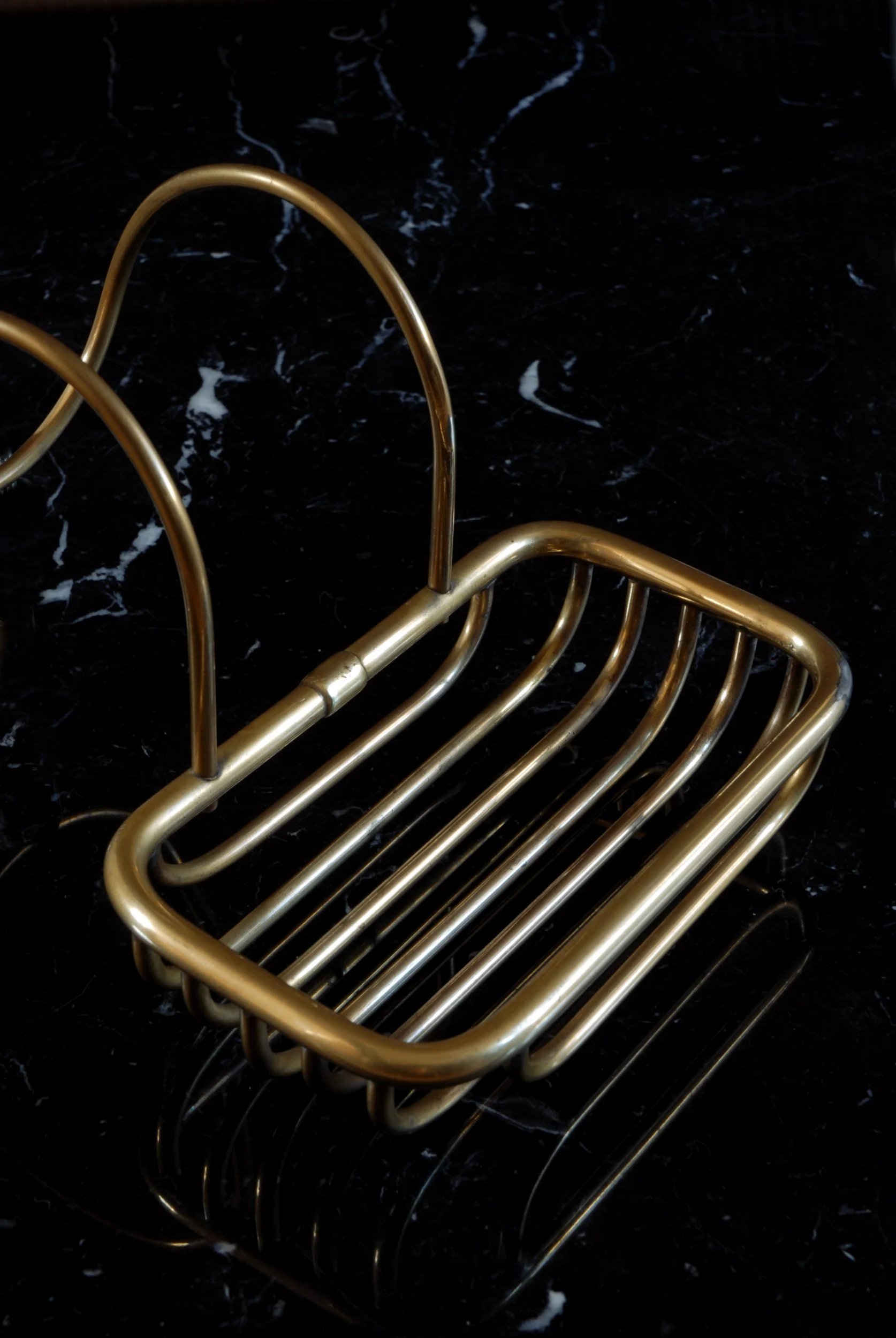 Vintage Brass Soap Tray