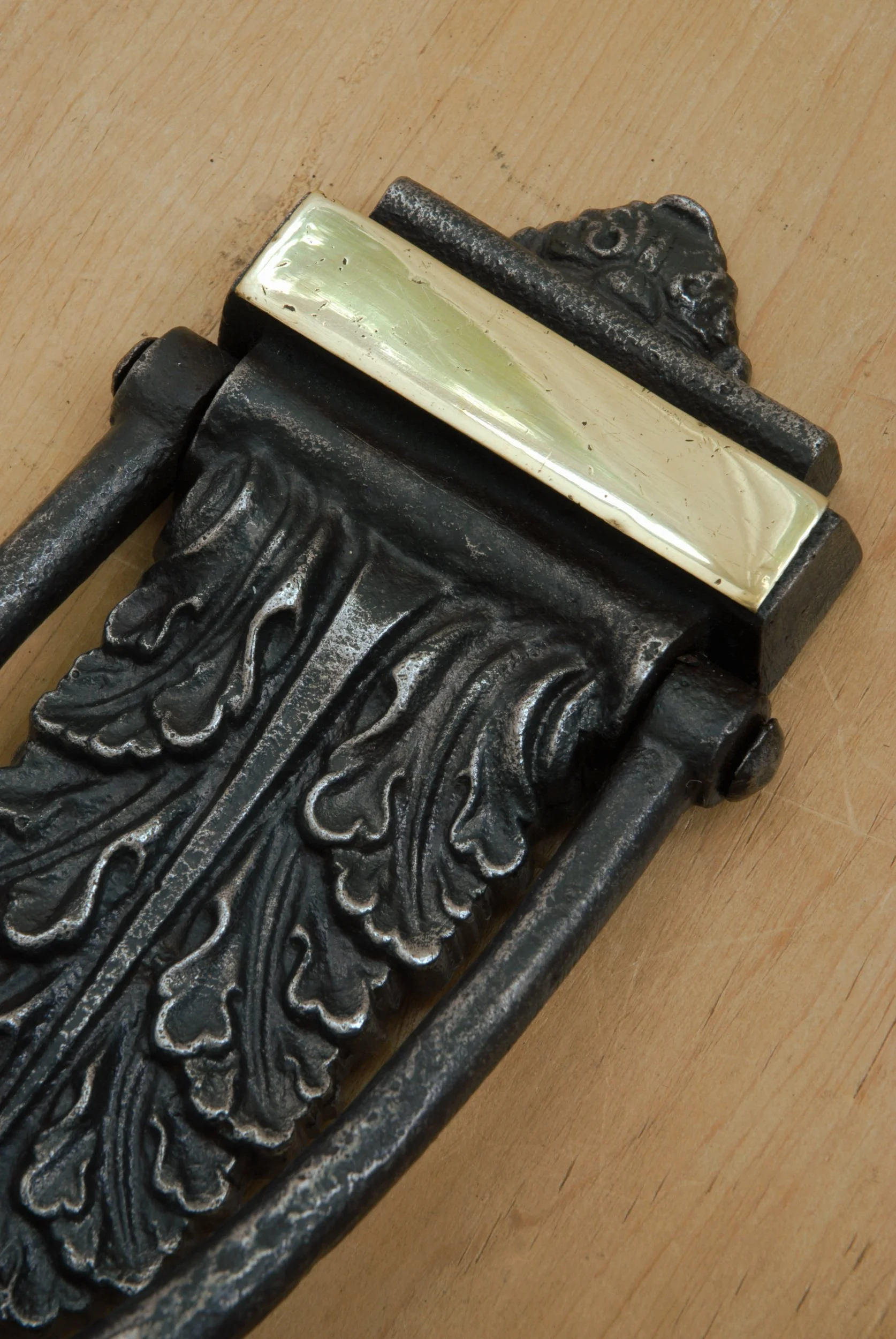 SIZED 838 Acanthus Leaf Door Knocker.JPG