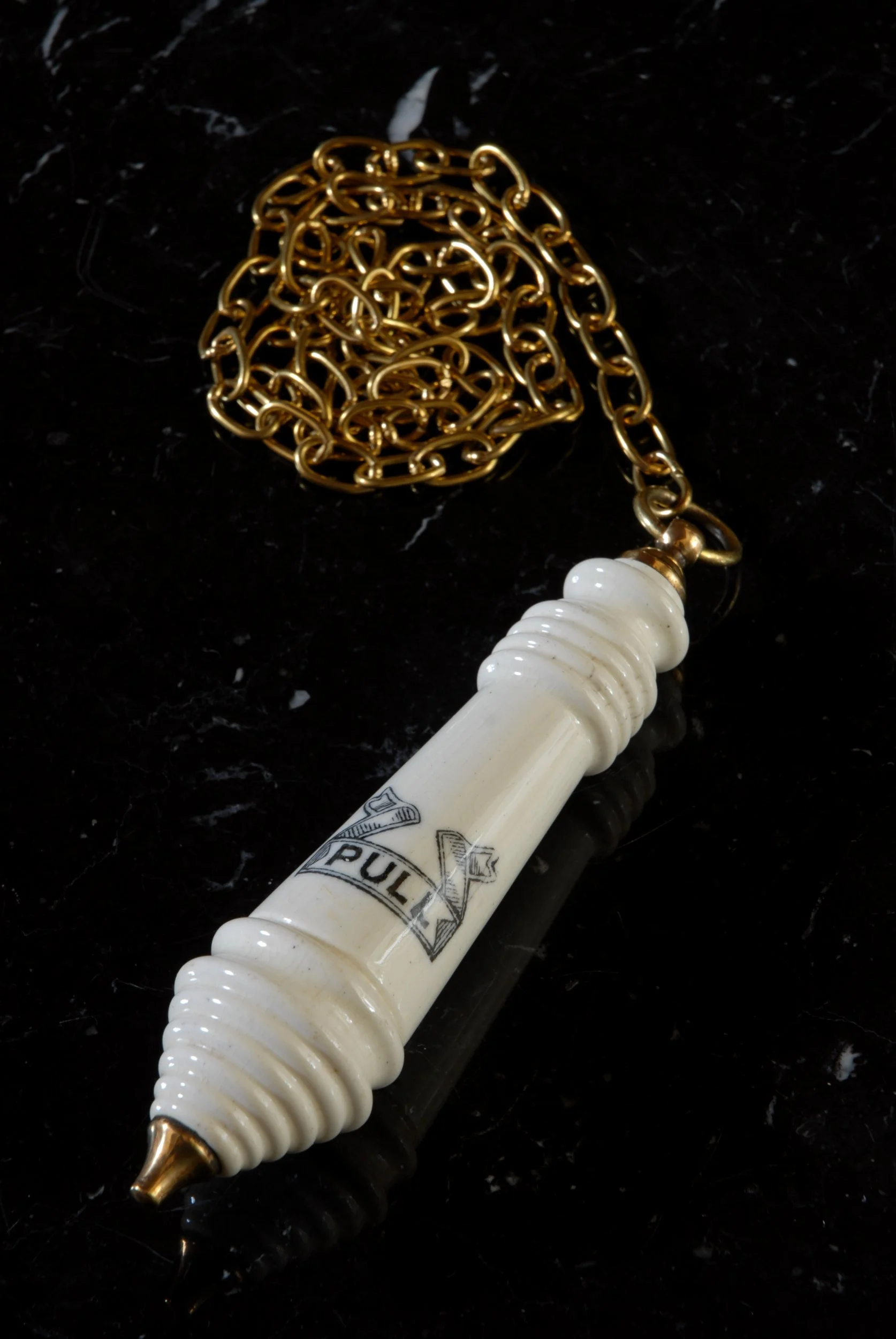 High Level Cistern Pull — Water and Wood