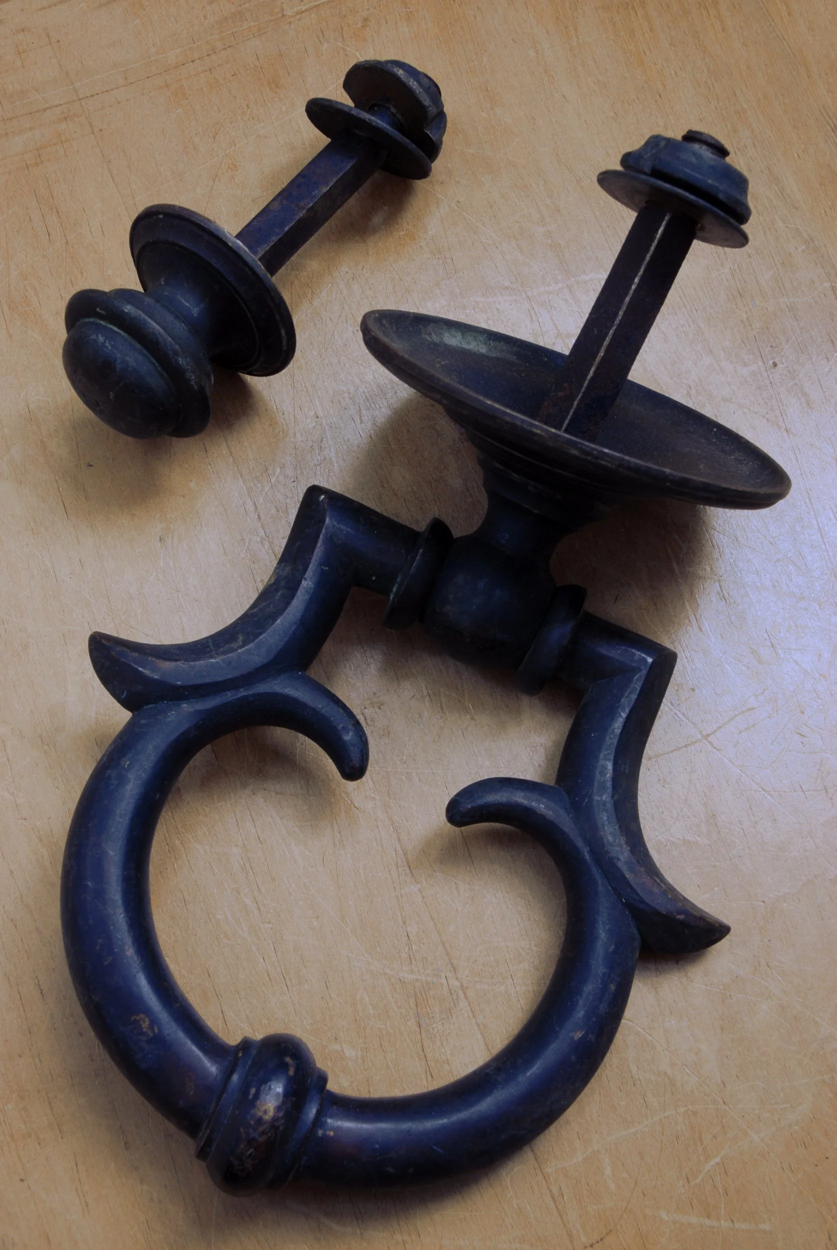 SIZED 874 Door Knocker Antique Large Italian.JPG