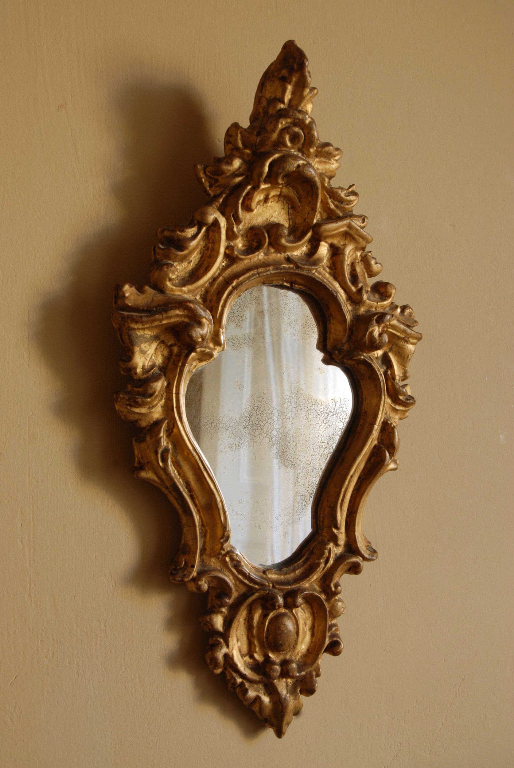 SIZED 901 French Antique Mirror Rococco.JPG