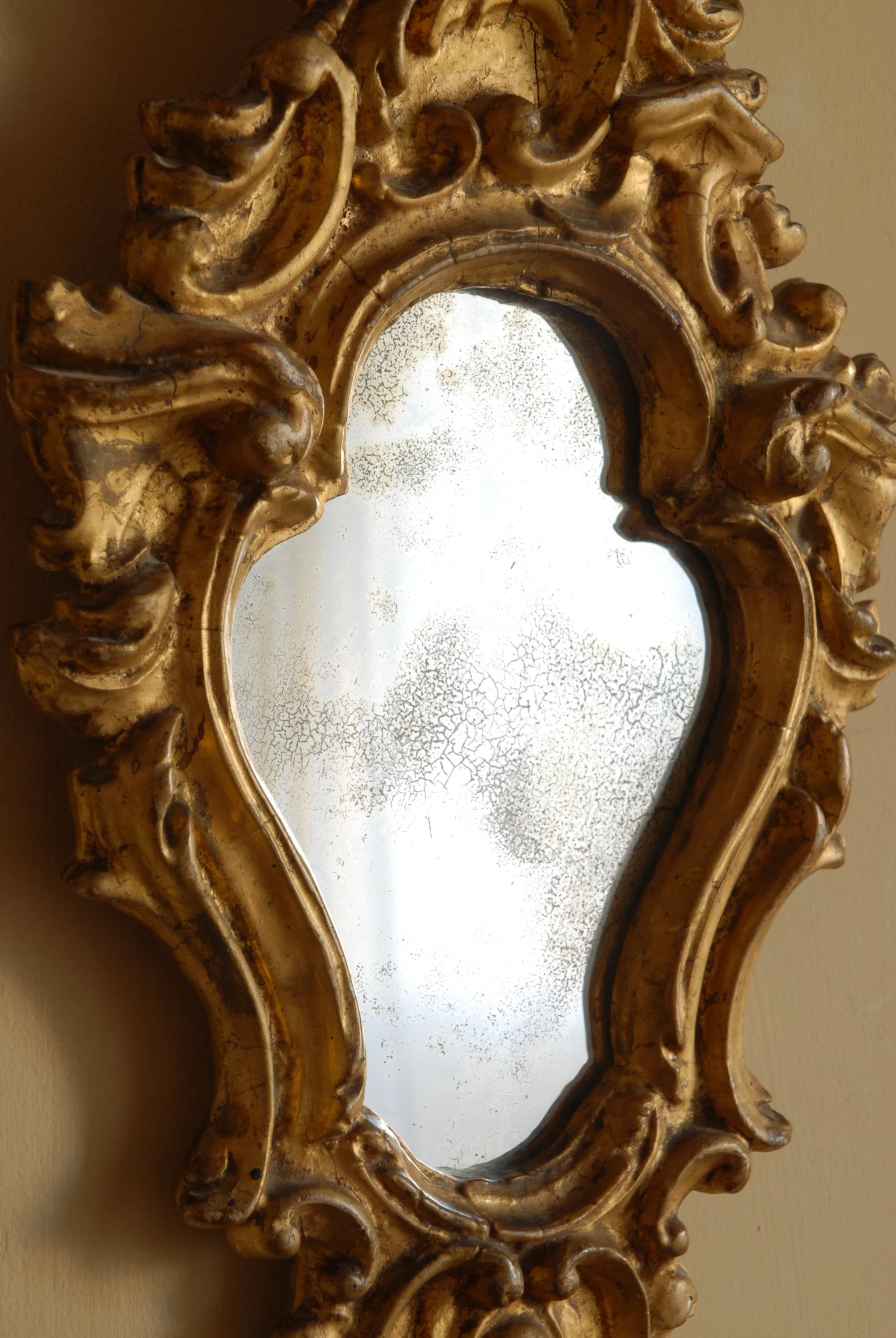 SIZED 901 French Mirror Rococco Antique.JPG