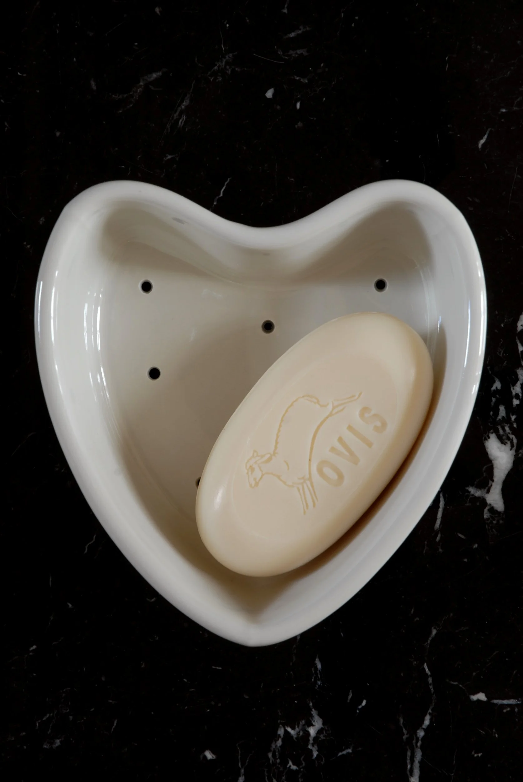 French Porcelain Soap Dish
