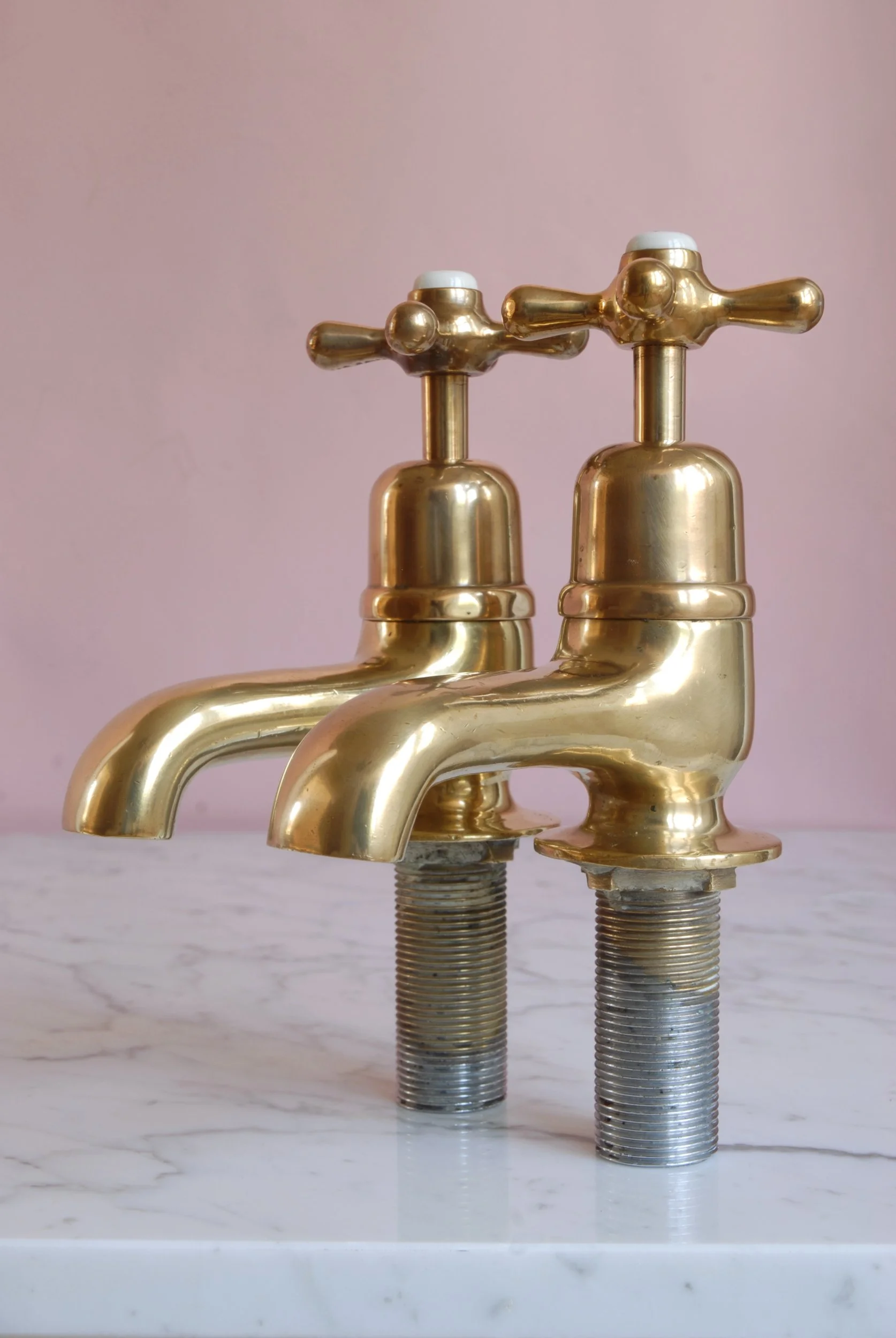 Shanks Brass Bath Taps