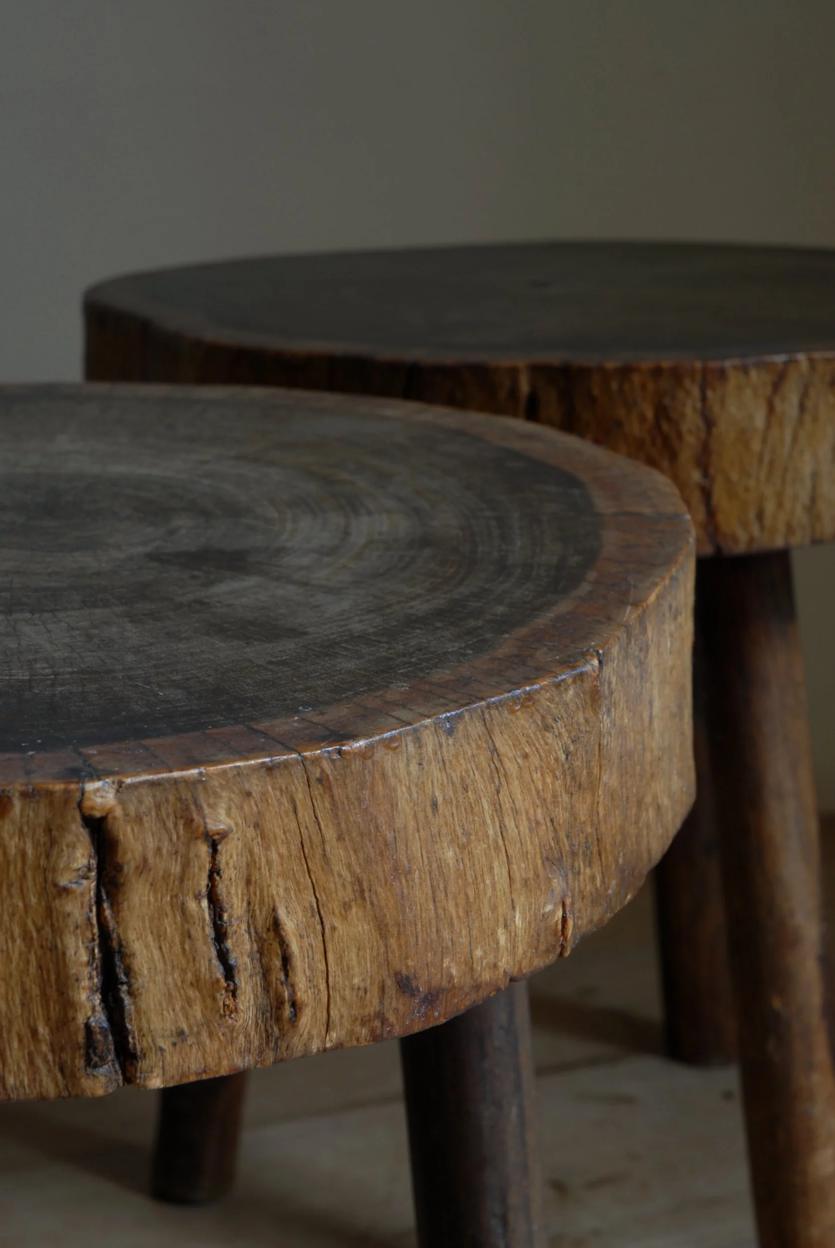 SIZED 1022 Mid Century Antique Stools.JPG