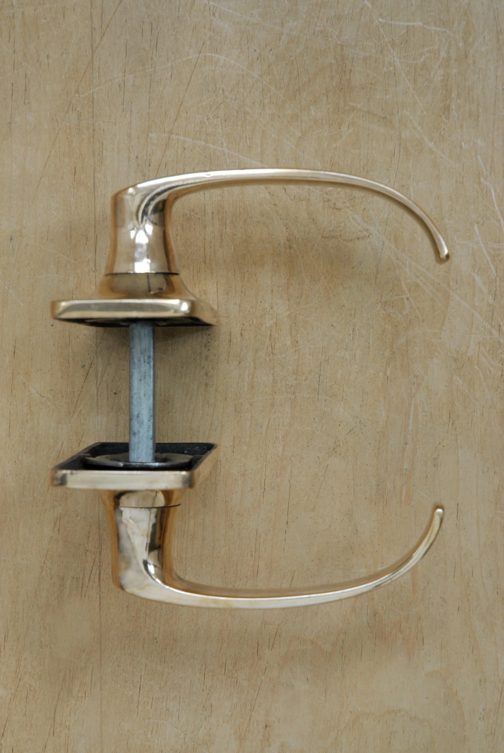 Vintage Brass Lever Handles (3 Pairs Available) — Water and Wood