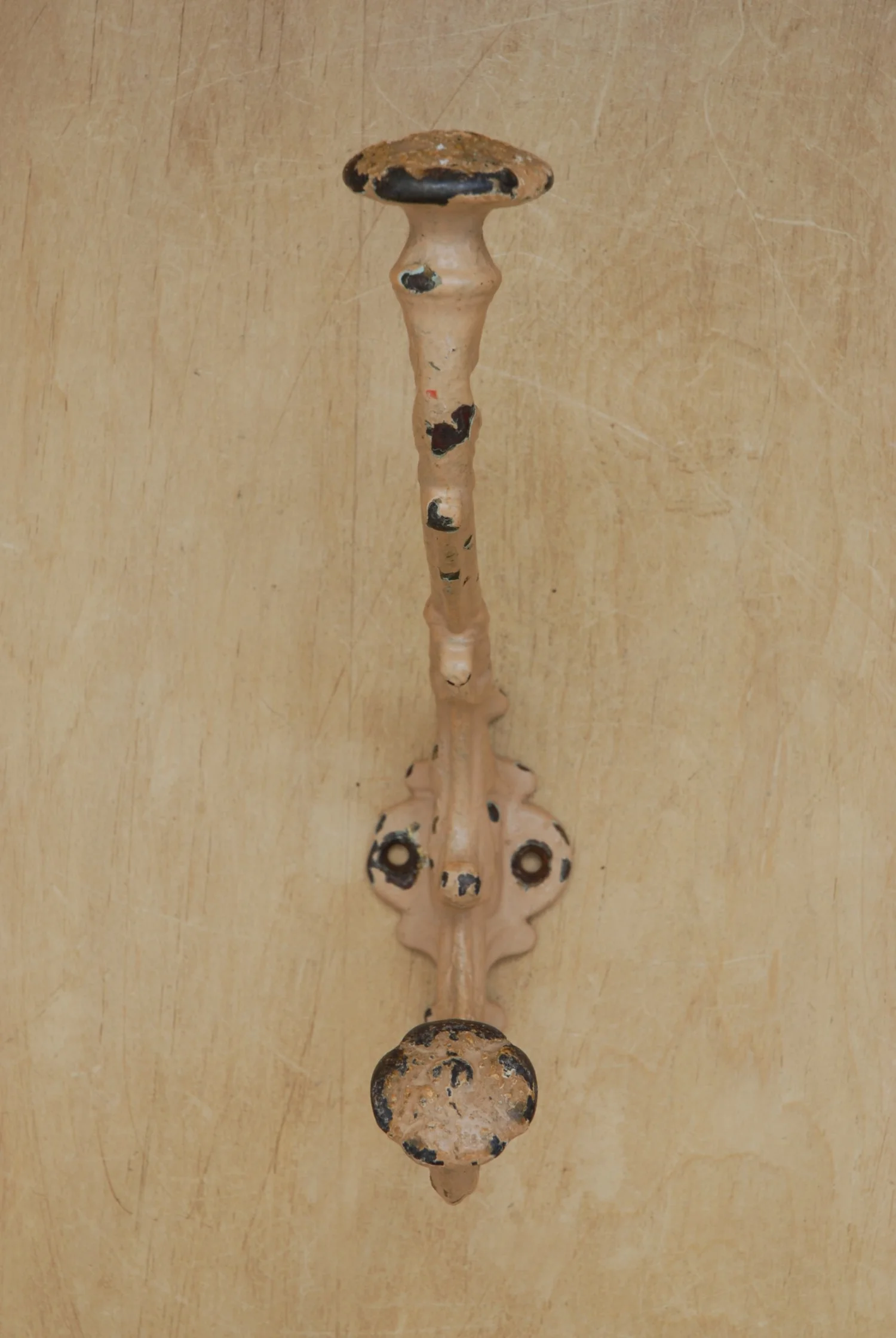Large French Cast Iron Coat Hook — Water and Wood