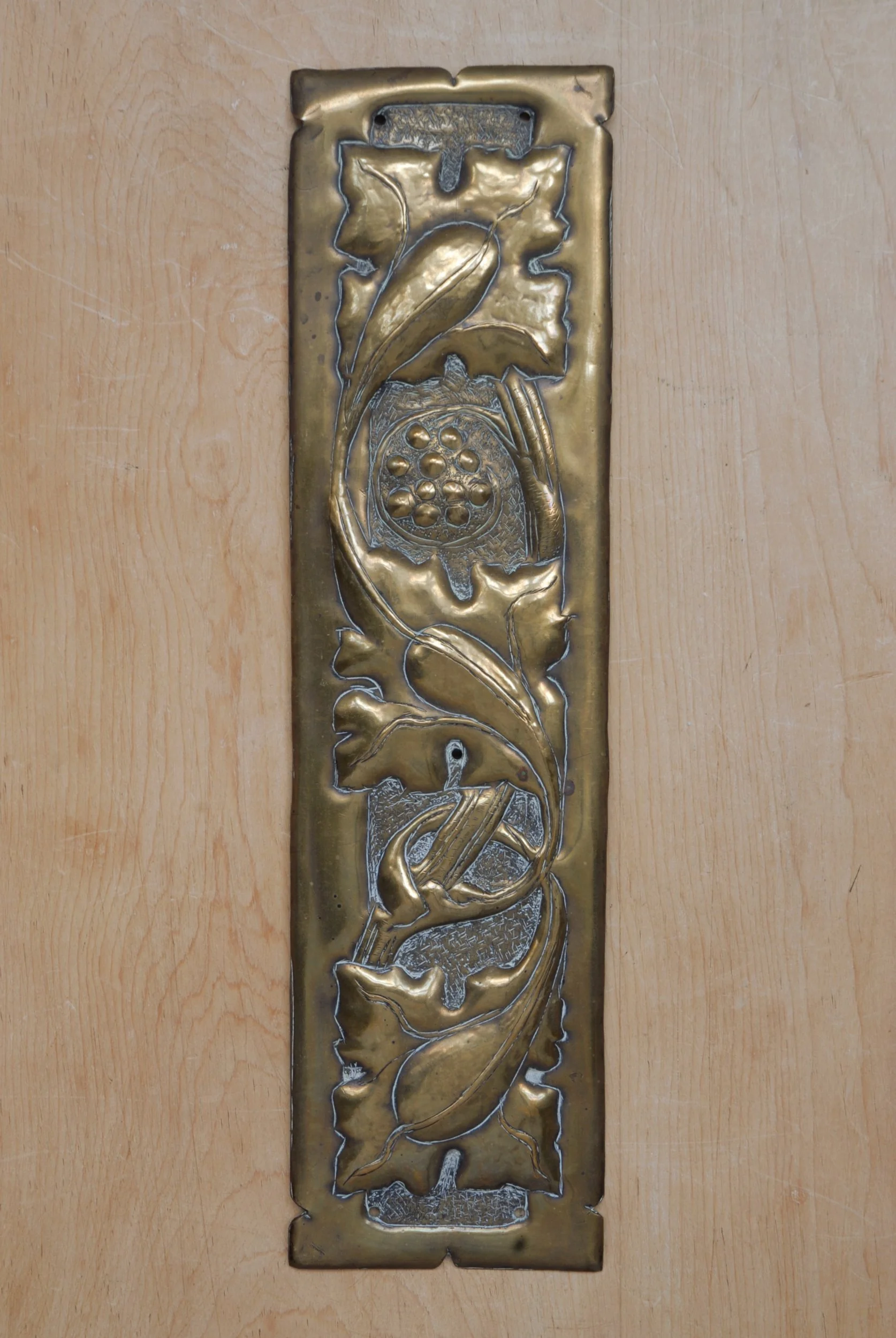 SIZED 1076 Arts And Crafts Finger Plate.JPG