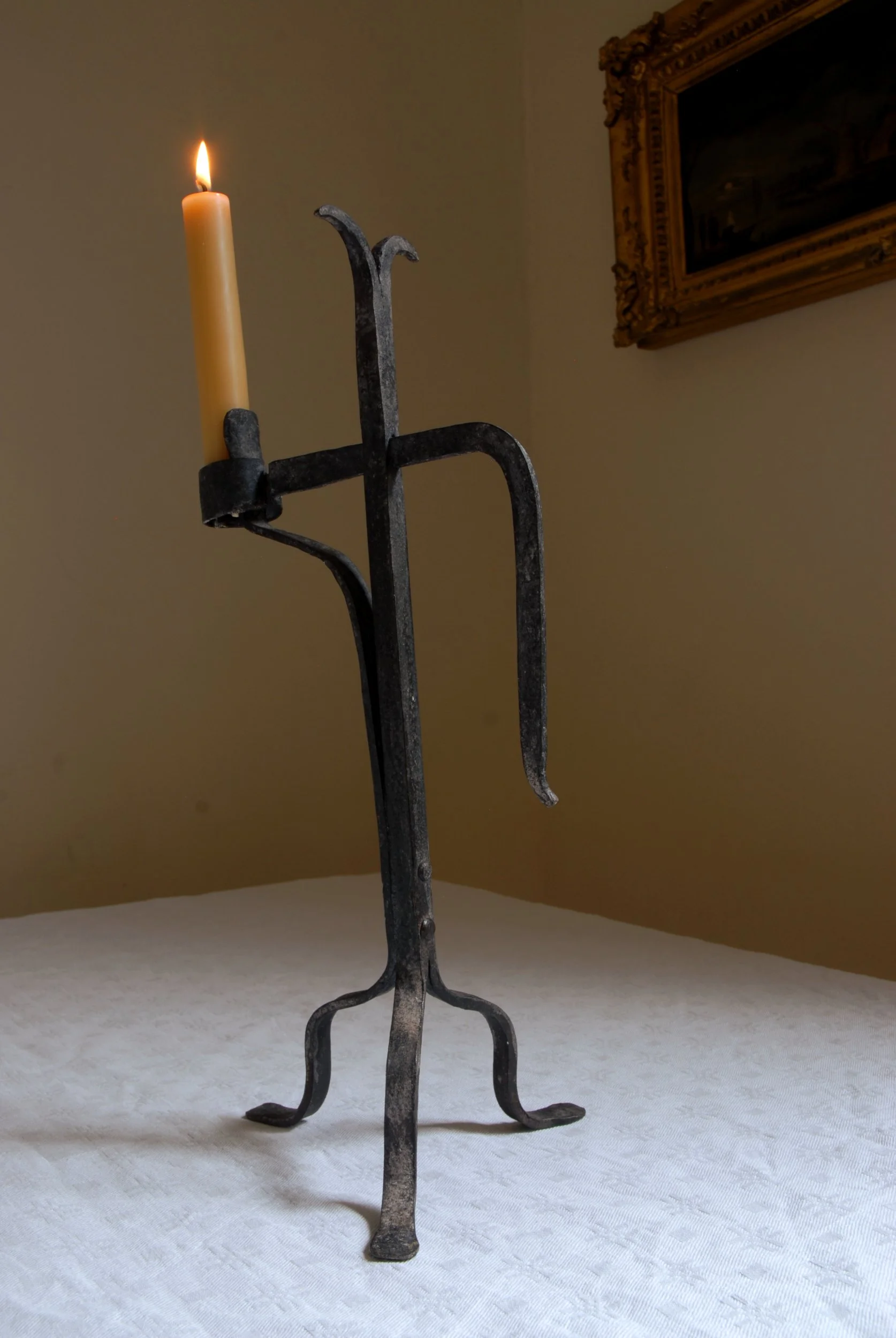 SIZED 1081 Iron CastCandlesticks.JPG