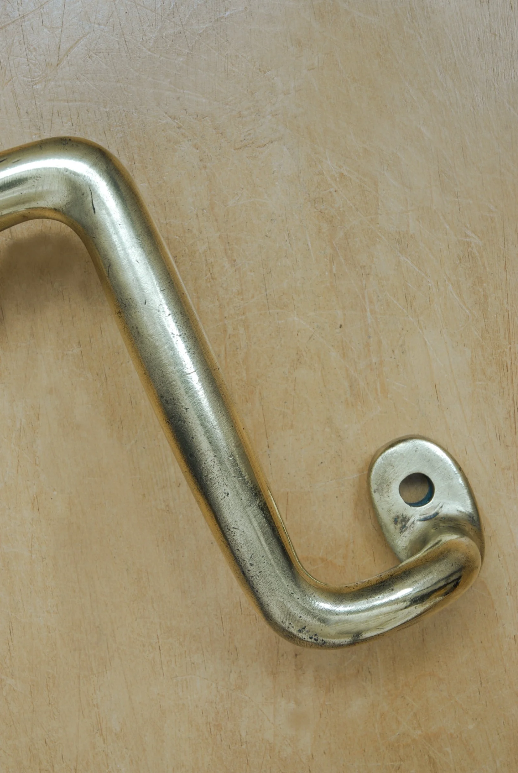 SIZED 1102 Mid Century Modern Brass Handle.JPG