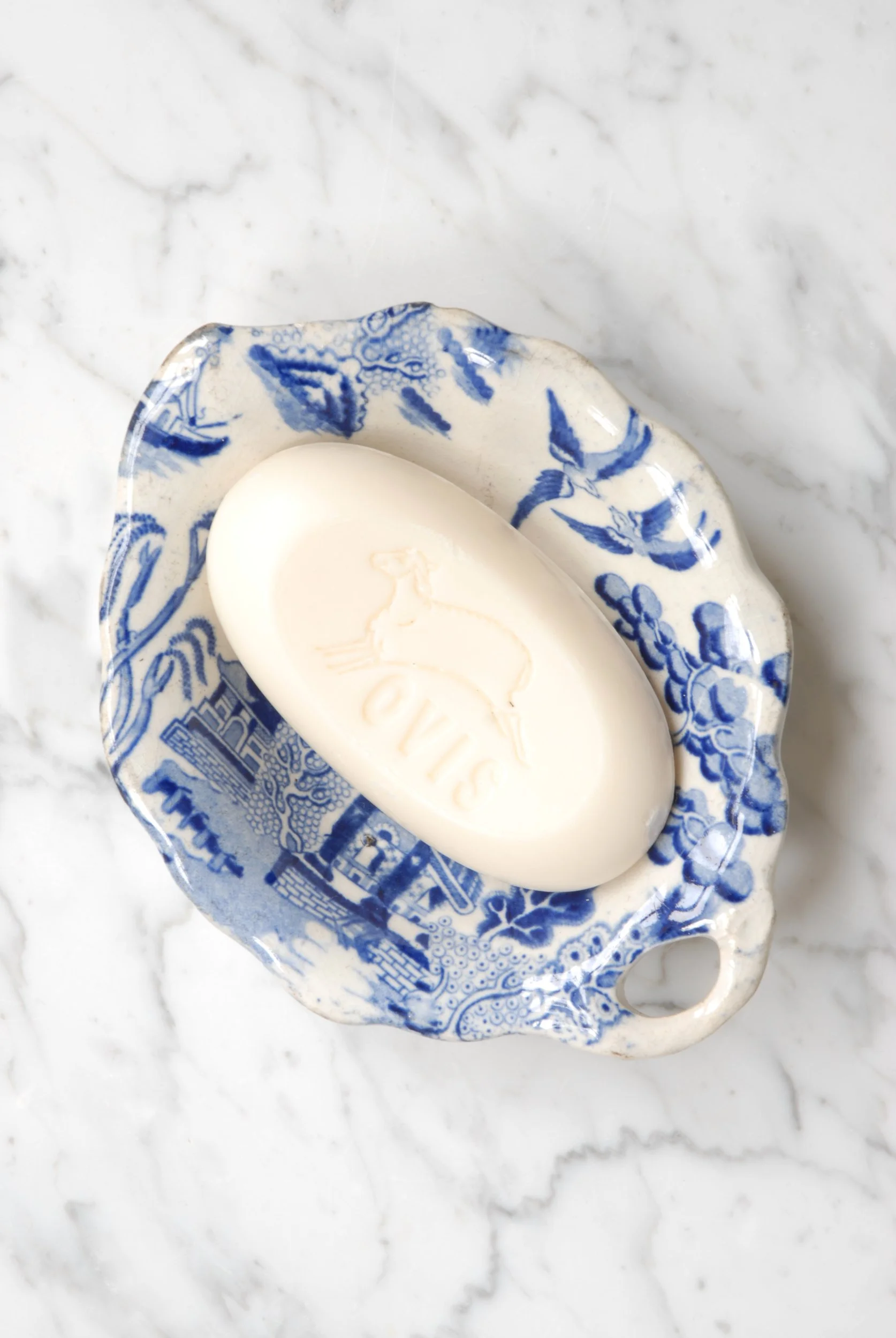 19th Century Ceramic Soap Dish