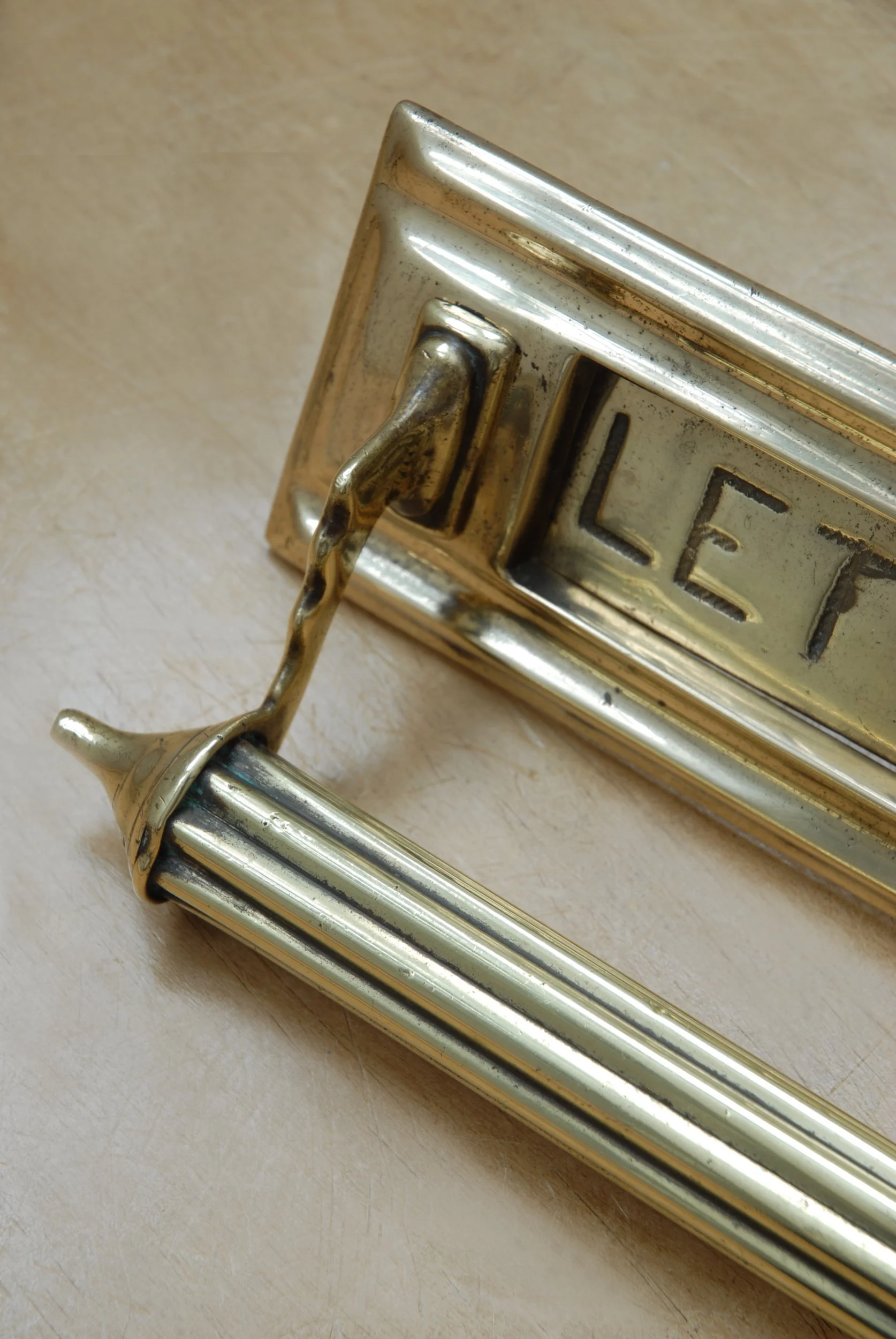 SIZED 1189 Brass Letter Flaps Victorian Antique.JPG