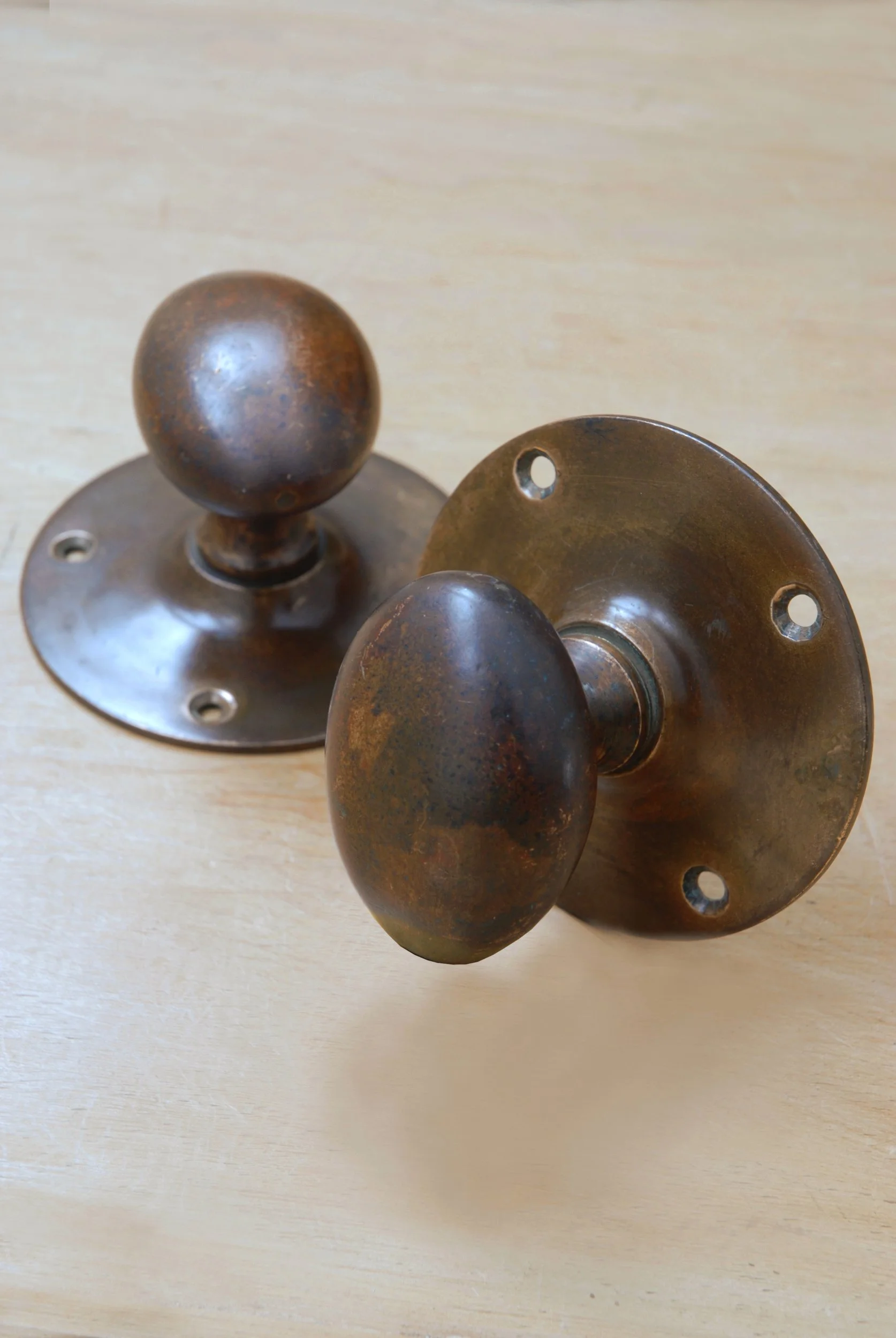 Antique Brass Door Knobs