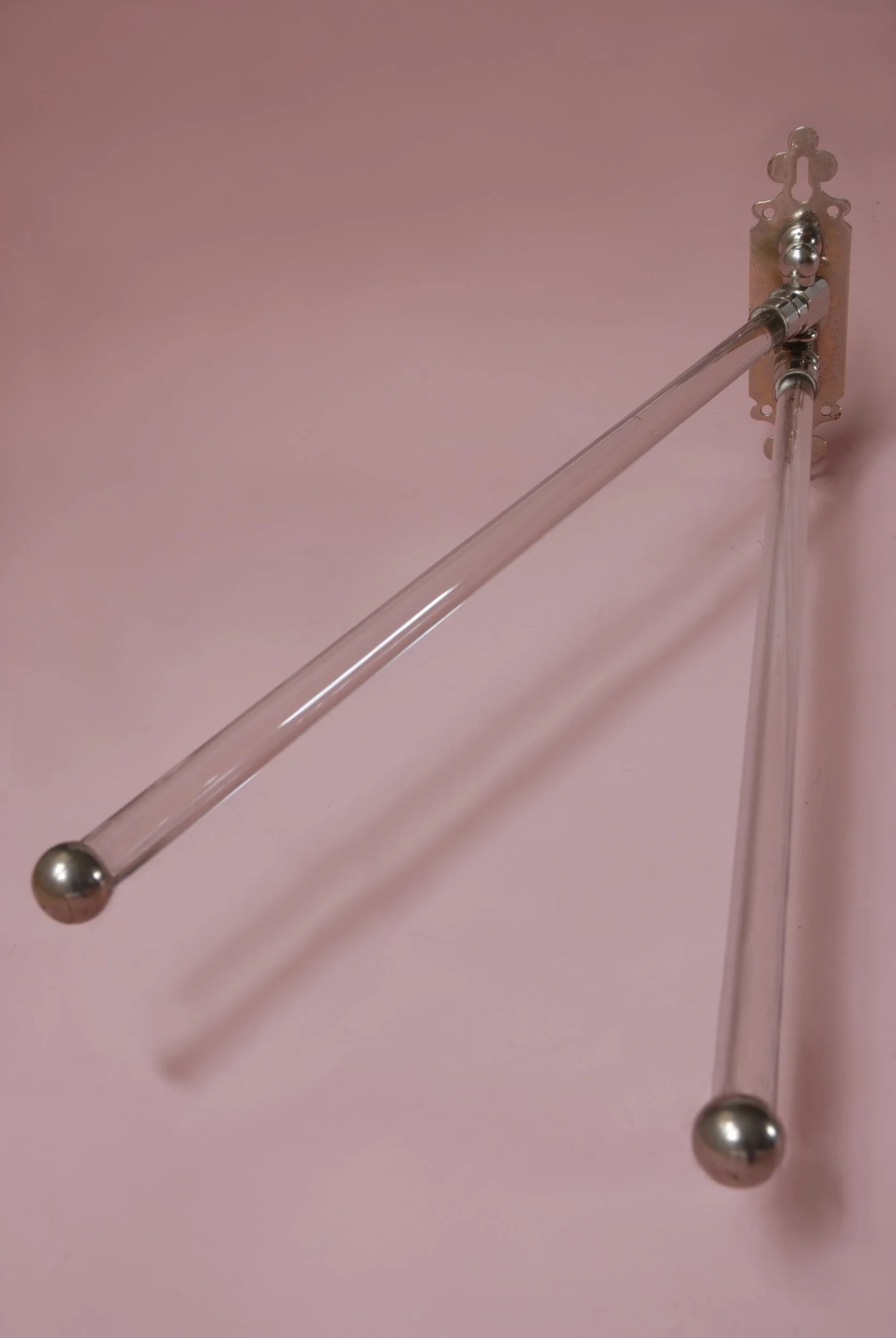 SIZED 1231 French Glass Double Towel Rail Nickel.JPG