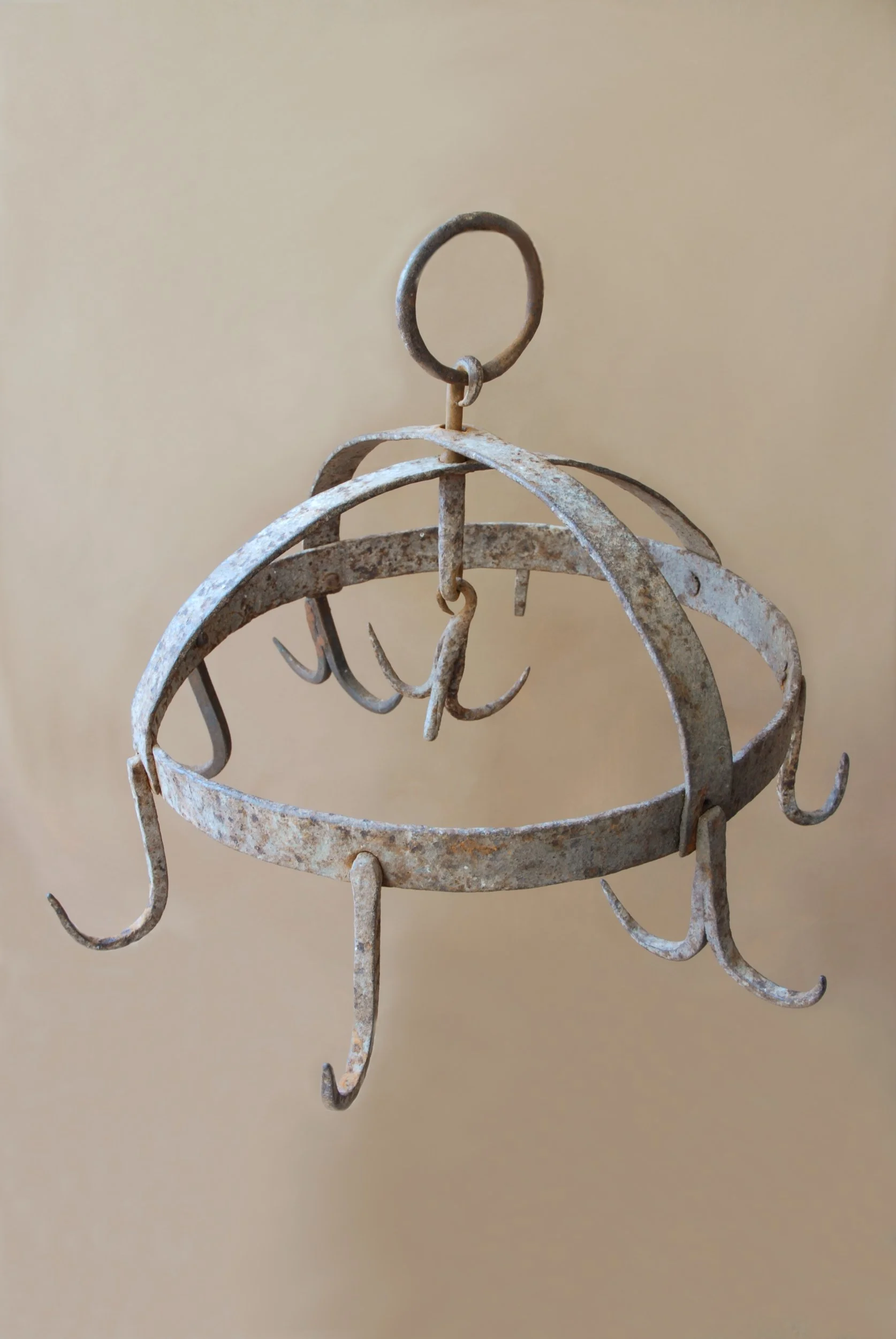 SIZED 1236 Antique Game Hook Chandelier 18th Century.JPG
