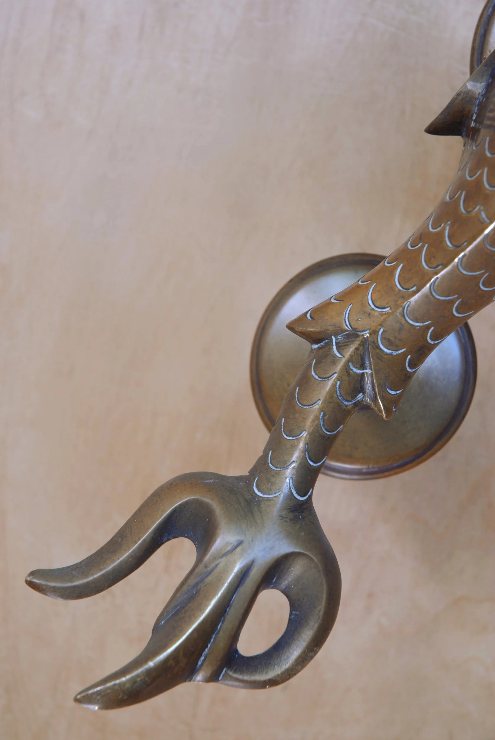 SIZED 1238 Maltese Fish Door Knocker.JPG