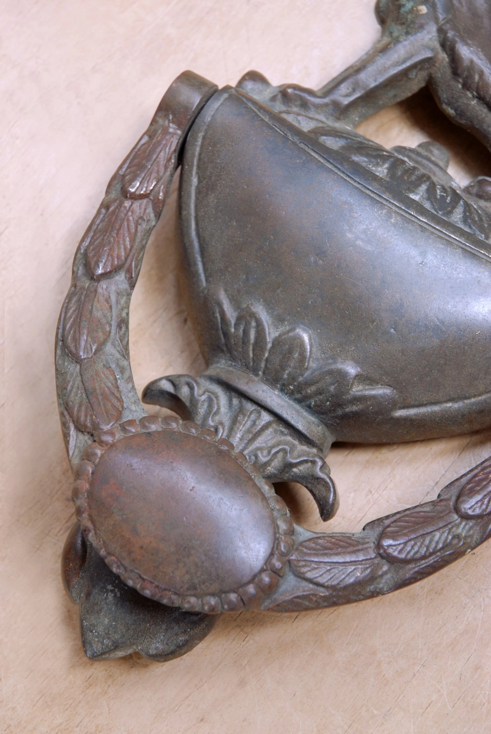 SIZED 1243 Antique Regency Door Knocker.JPG