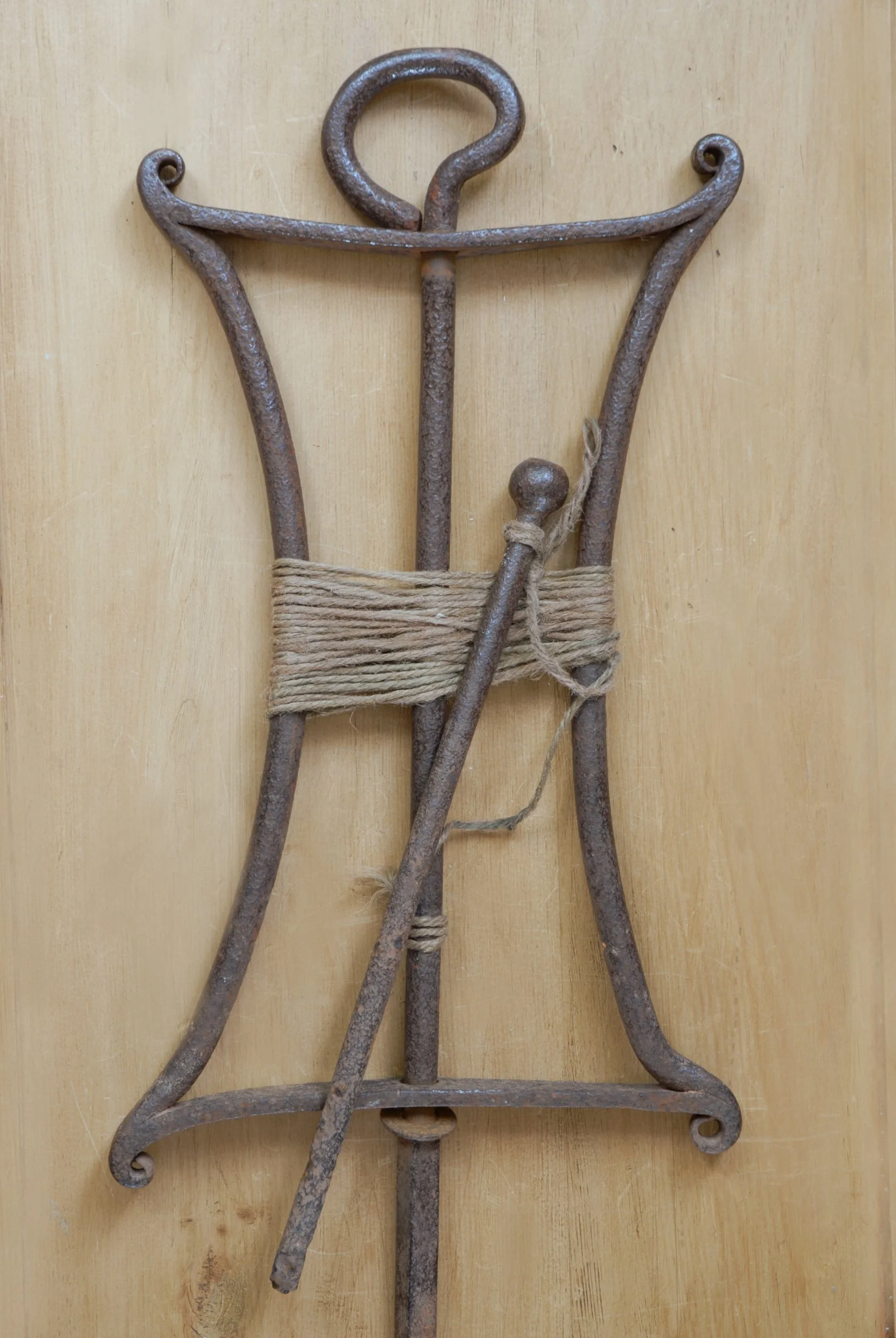 19th Century Garden String Row Marker