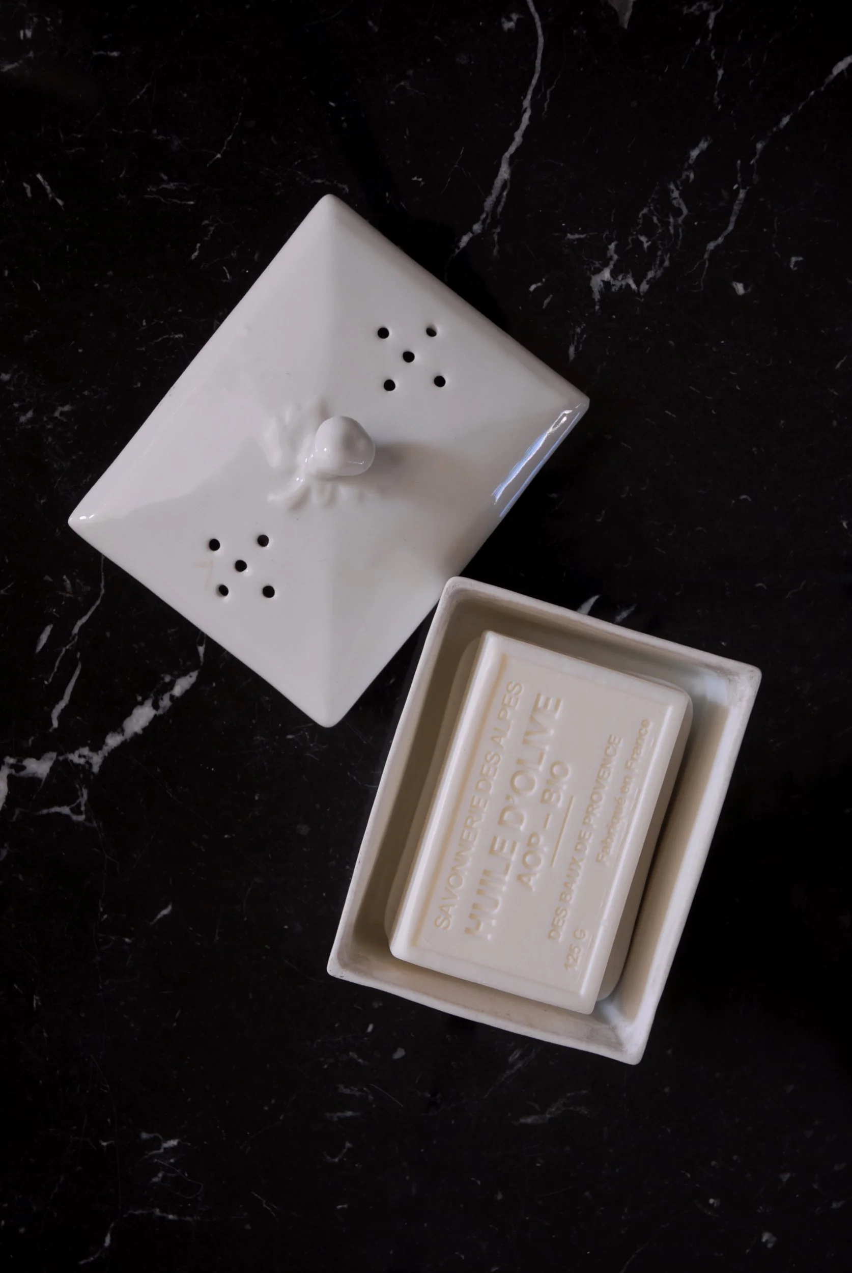 Antique Porcelain Soap Dish