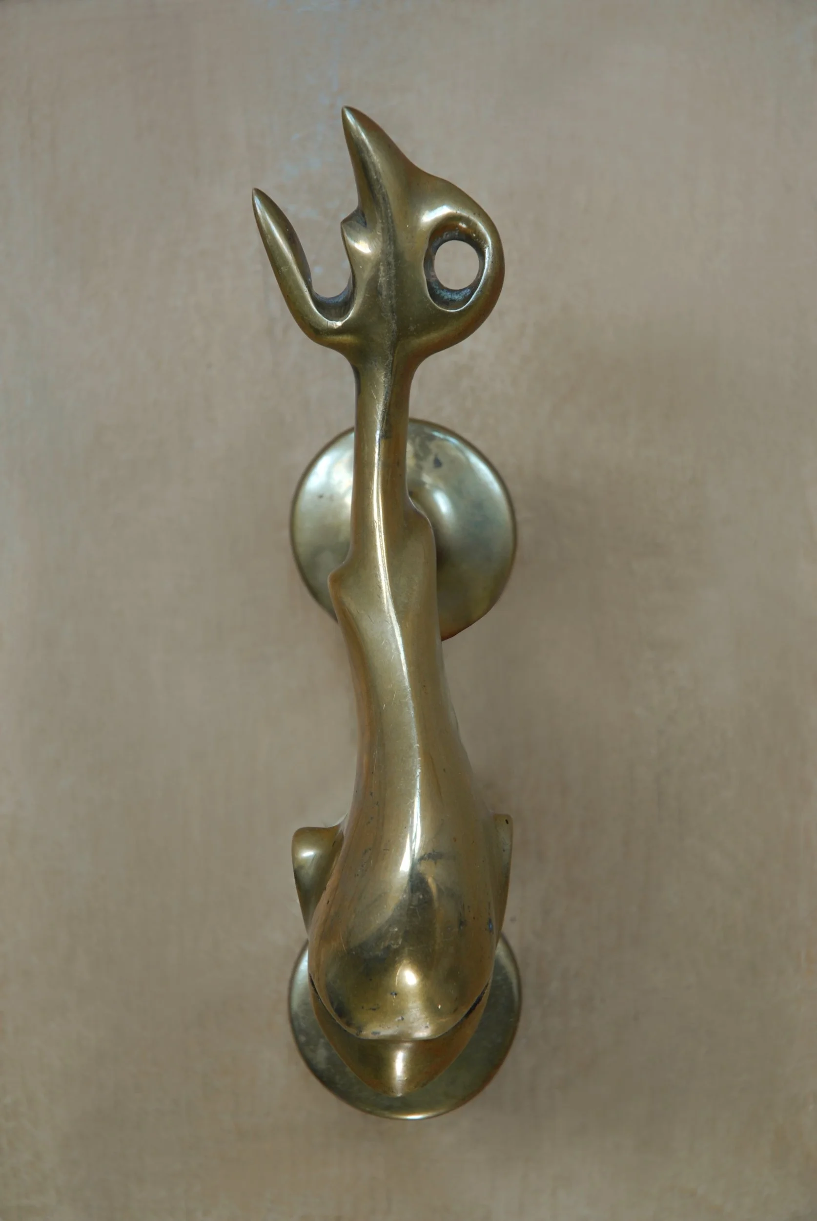 SIZED 1481 Antique Fish Door Knocker.JPG