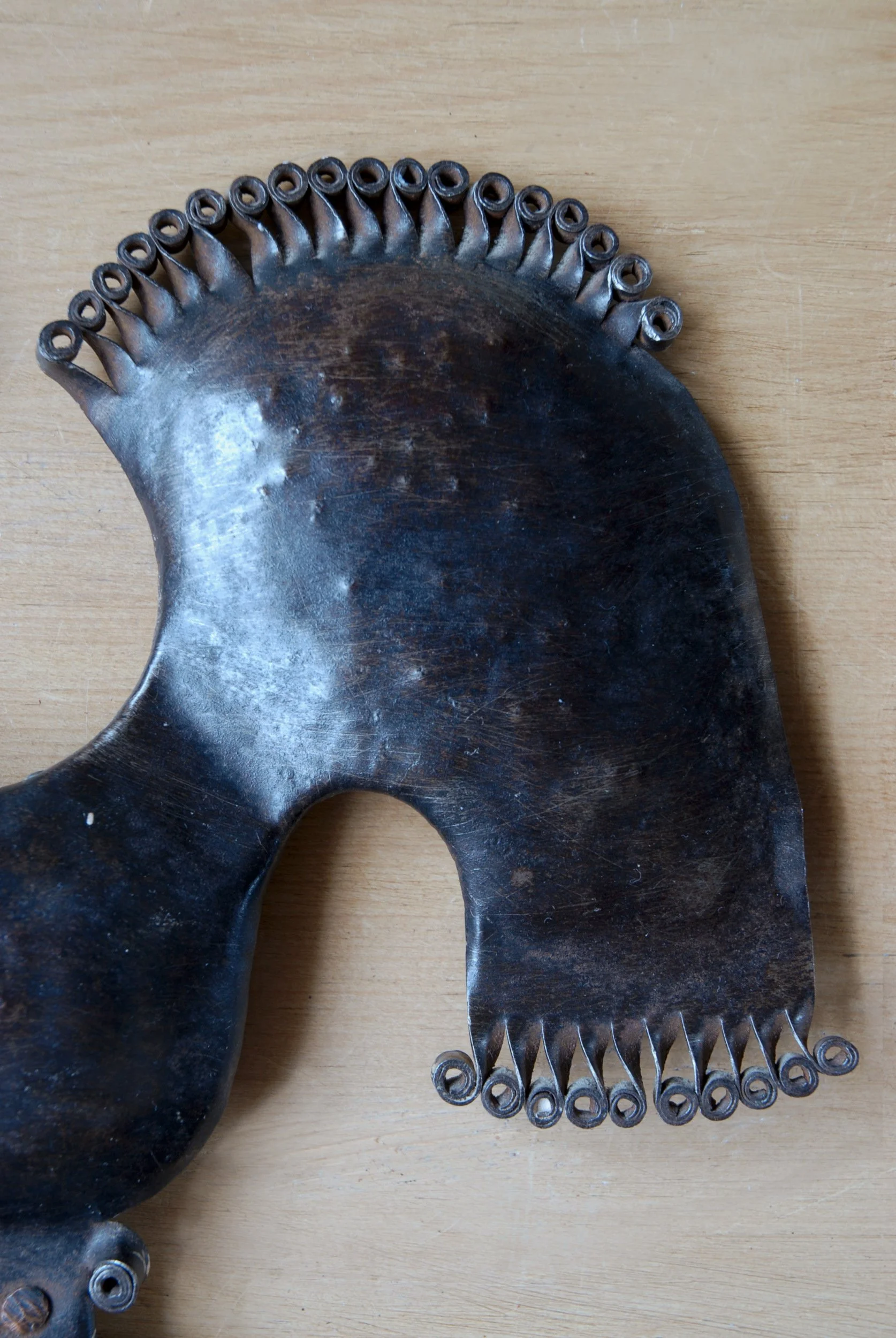 SIZED 1386 Antique Cockeral Ironwork.JPG