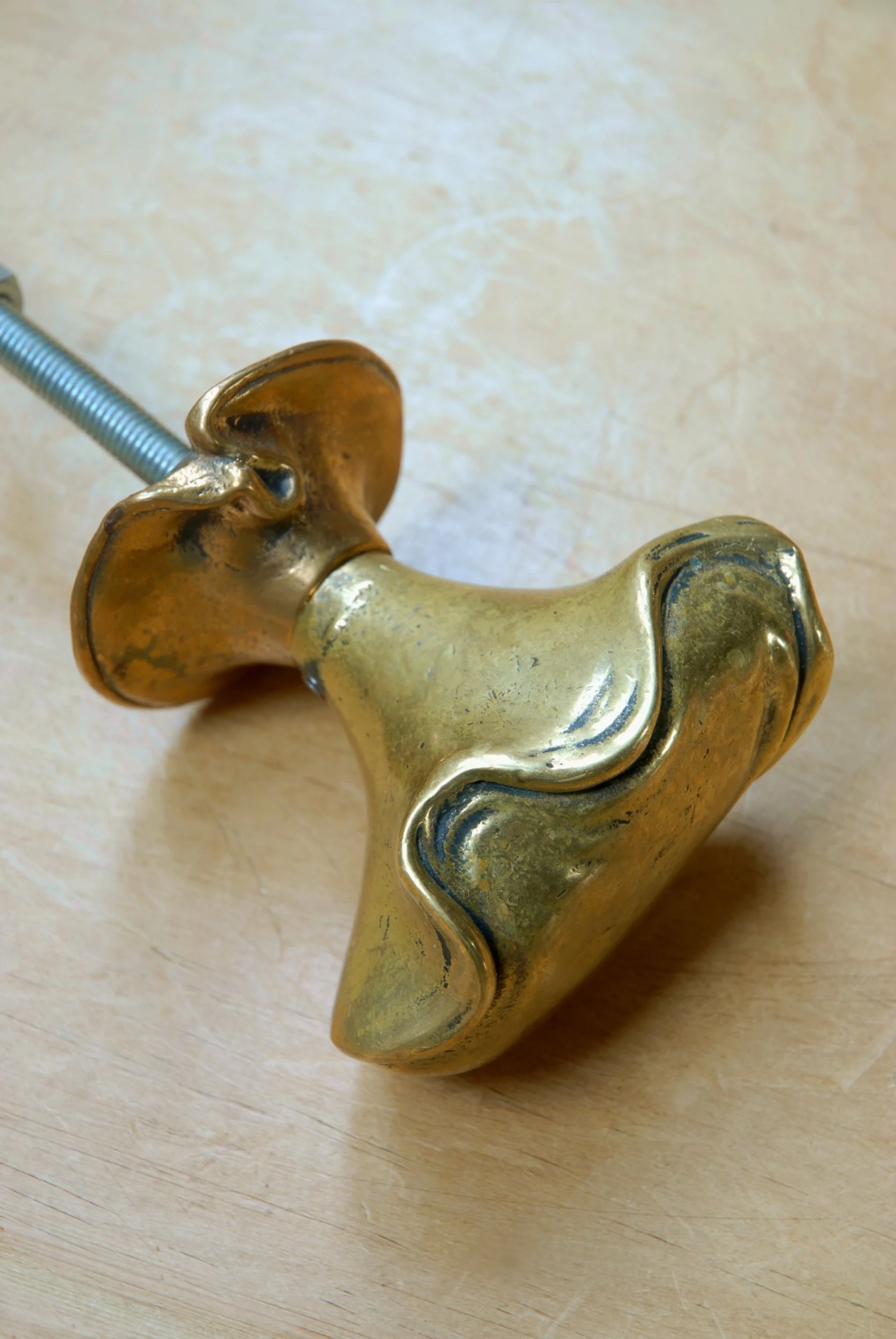 SIZED 1274 Brass Italian Door Knob.JPG