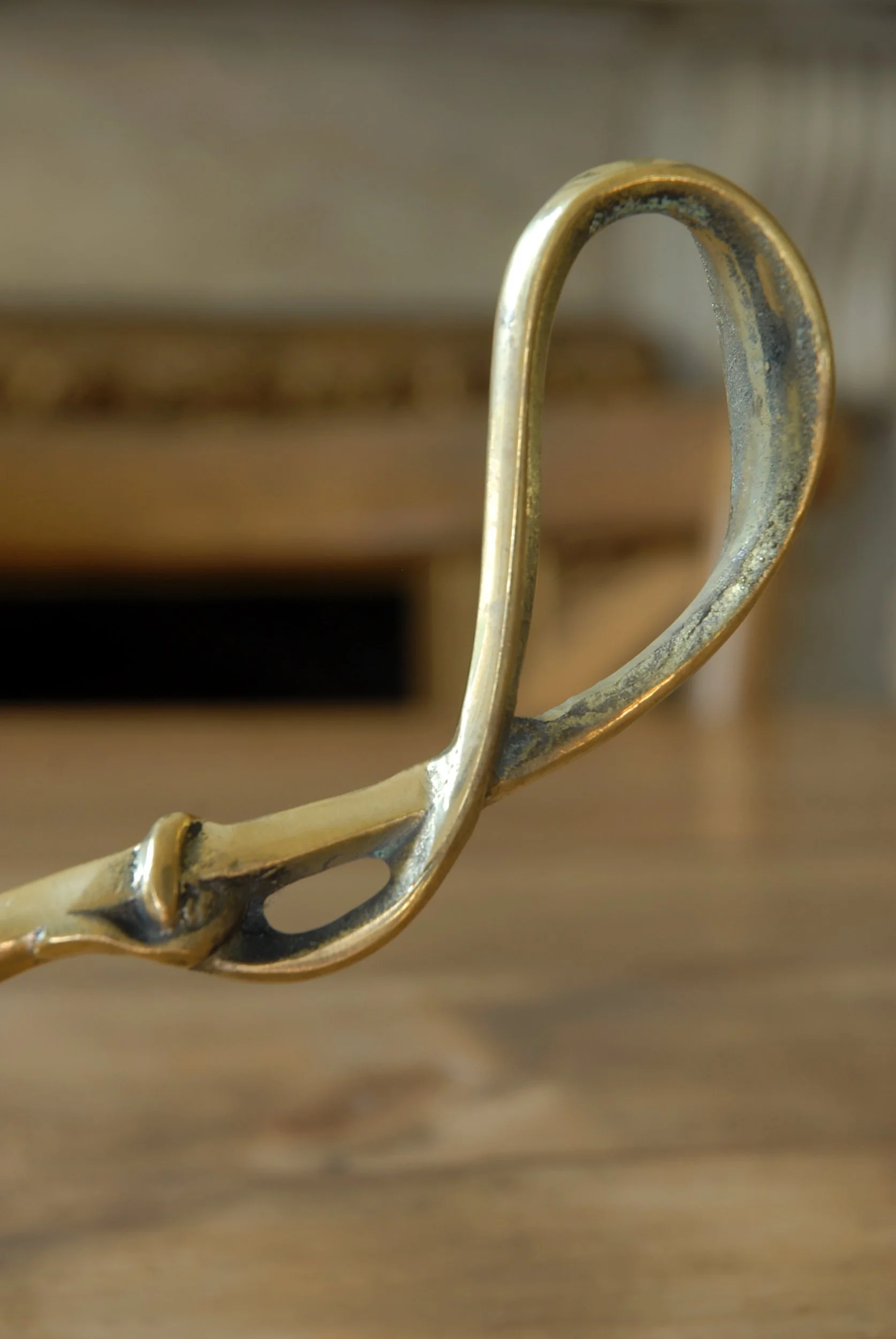 SIZED 1598 Art Nouveau Brass Hook Waterandwooduk.JPG