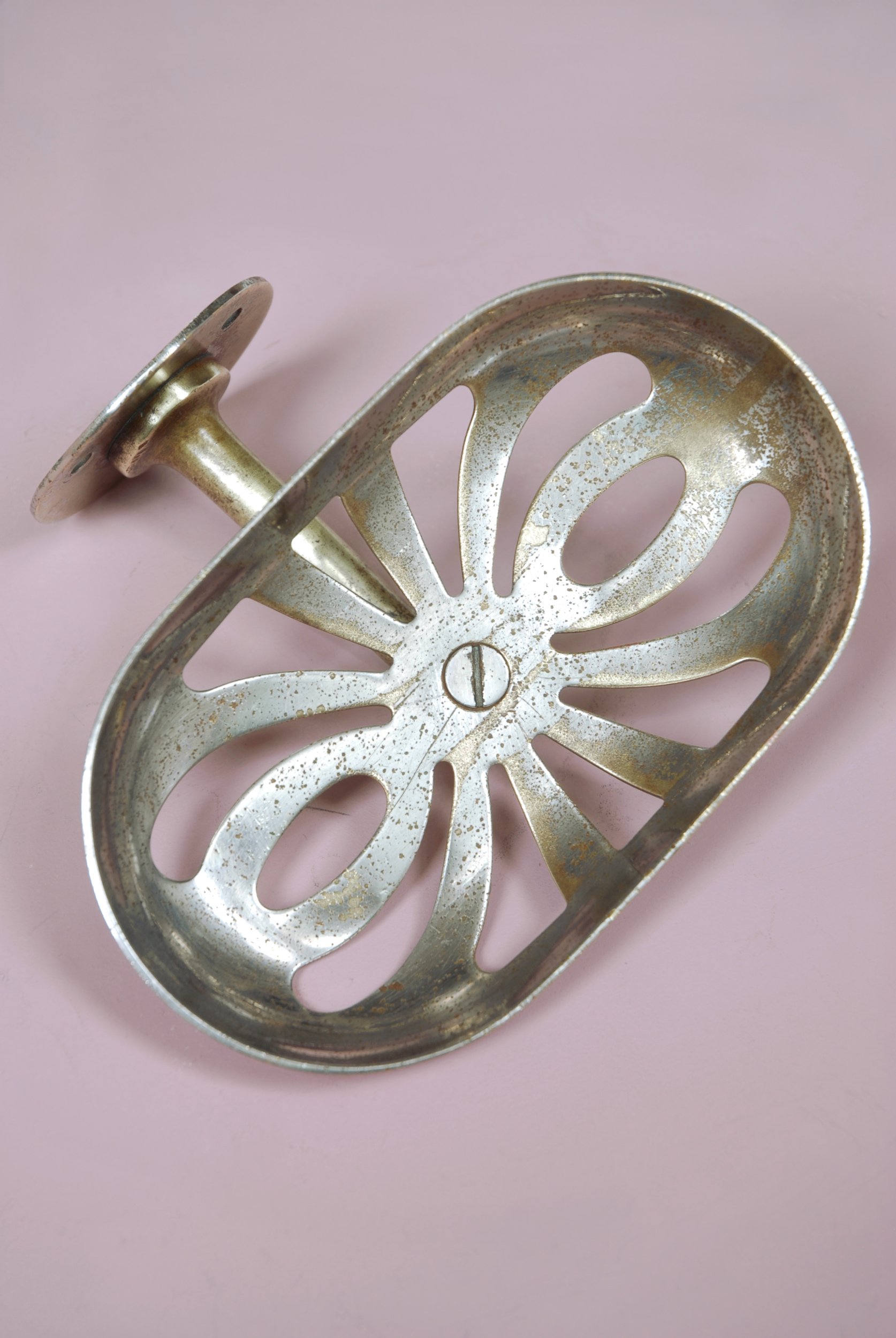 Nickel Brass Soap Holder